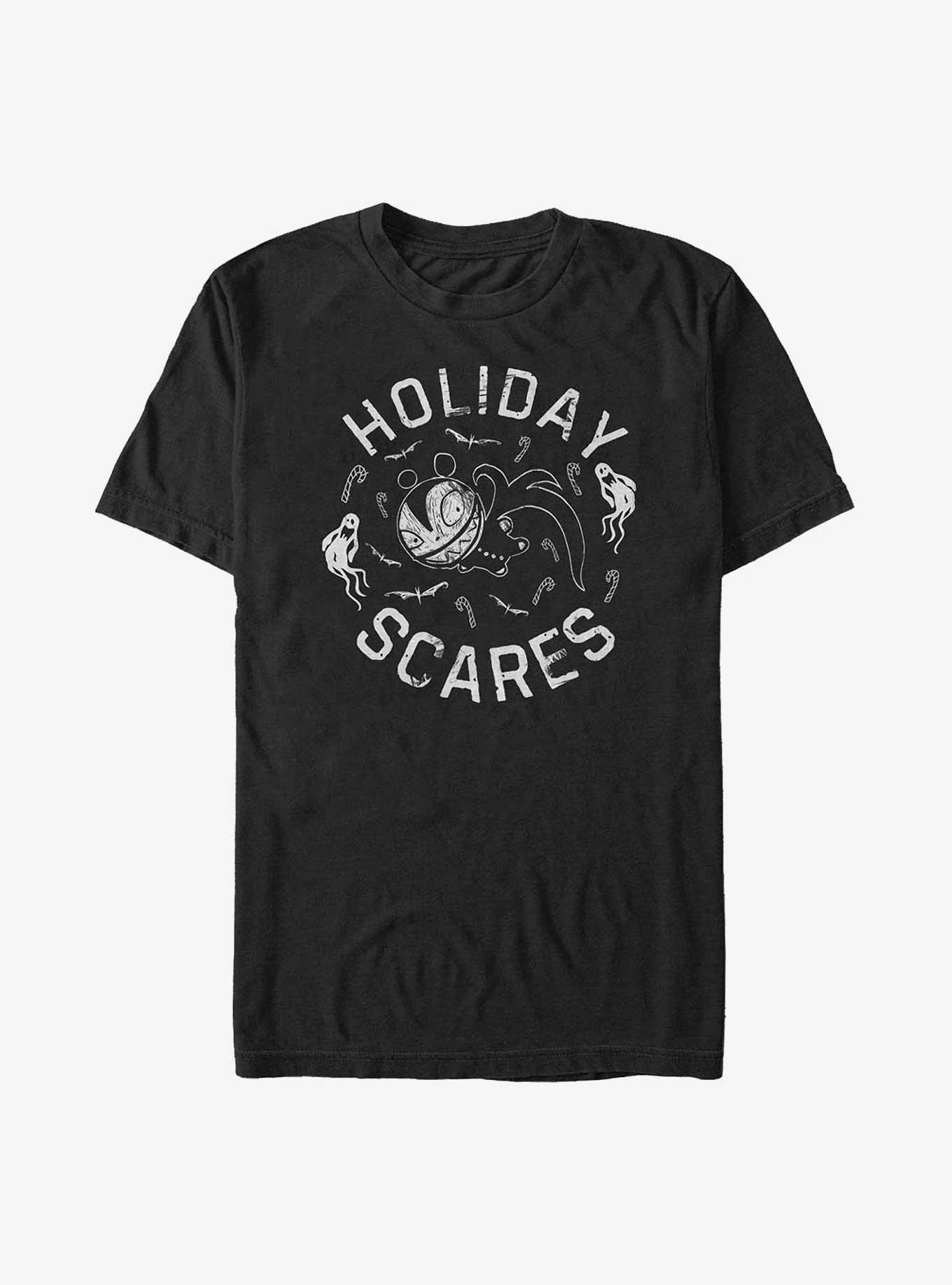 Disney The Nightmare Before Christmas Holiday Scares Scary Teddy Big Tall T-Shirt T-Shirt | Streetwear Vibe | High Demand Item