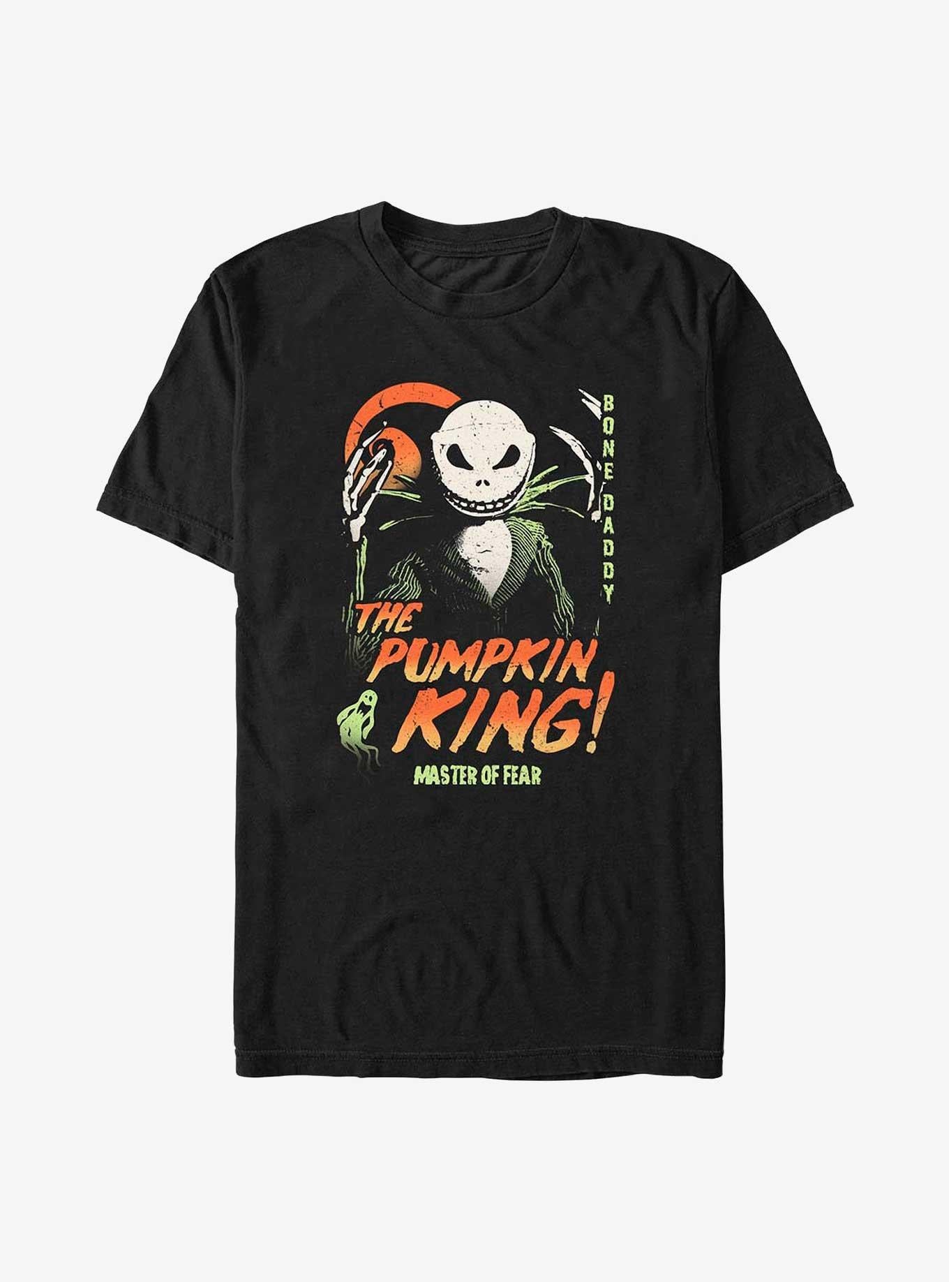 Disney The Nightmare Before Christmas The Pumpkin King Big Tall T-Shirt T-Shirt | Exclusive Edition | Perfect For Daily Wear