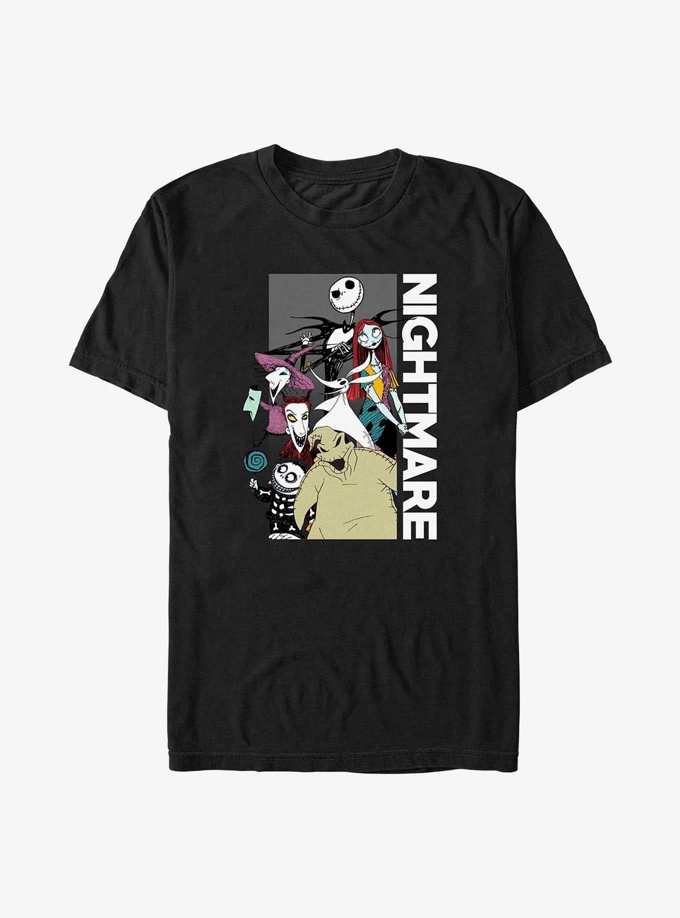 Disney The Nightmare Before Christmas Nightmare Bunch Big Tall T-Shirt T-Shirt | Premium Graphic | Trending Now