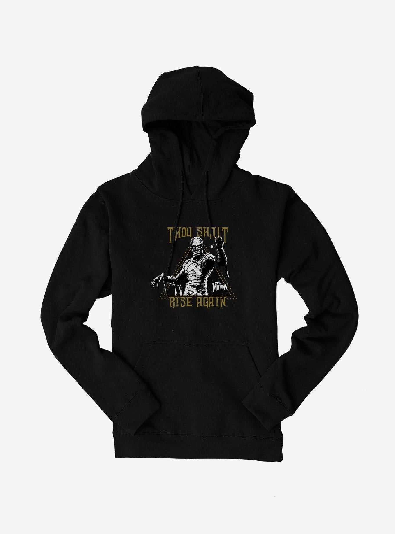 Universal Monsters The Mummy Thous Shalt Rise Again Hoodie