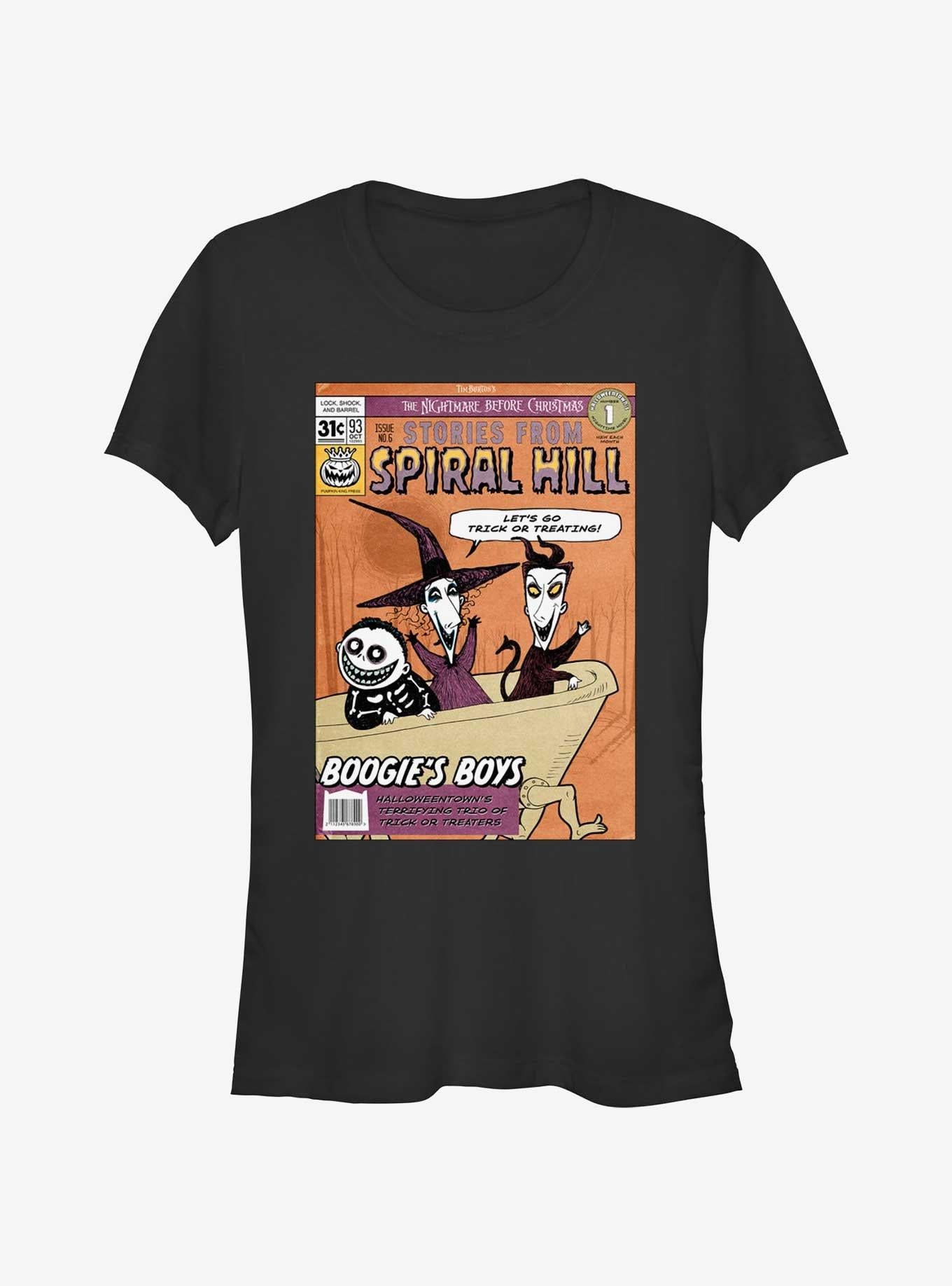 Disney The Nightmare Before Christmas Stories From Spiral Hill Boogie's Boys Girls T-Shirt T-Shirt | Premium Graphic | Trending Now