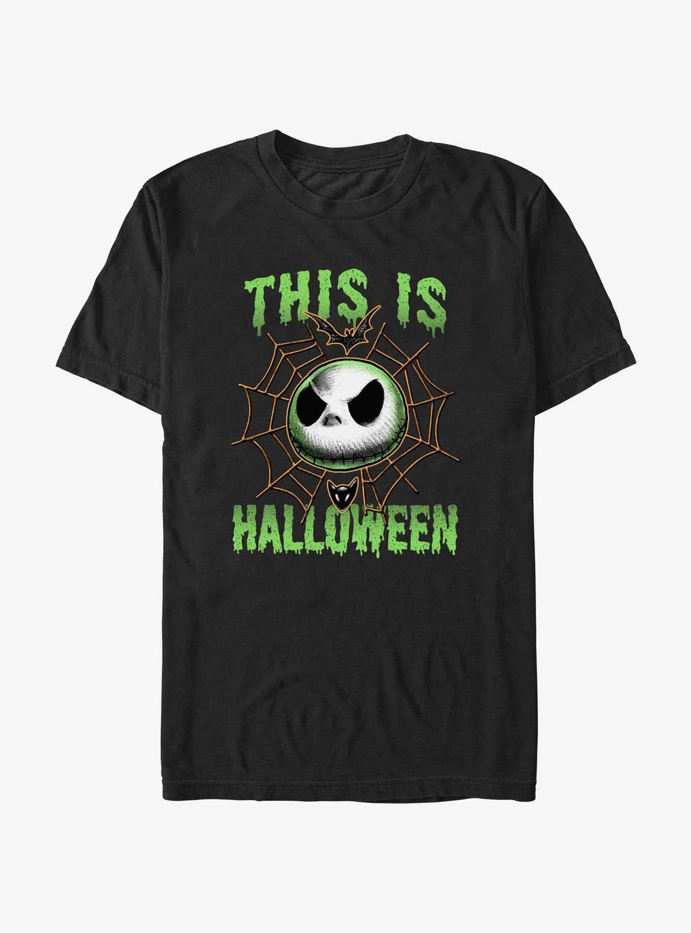 Disney The Nightmare Before Christmas Jack Skellington This Is Halloween T-shirt | Trendy Graphic Tee | Casual Unisex T-shirt