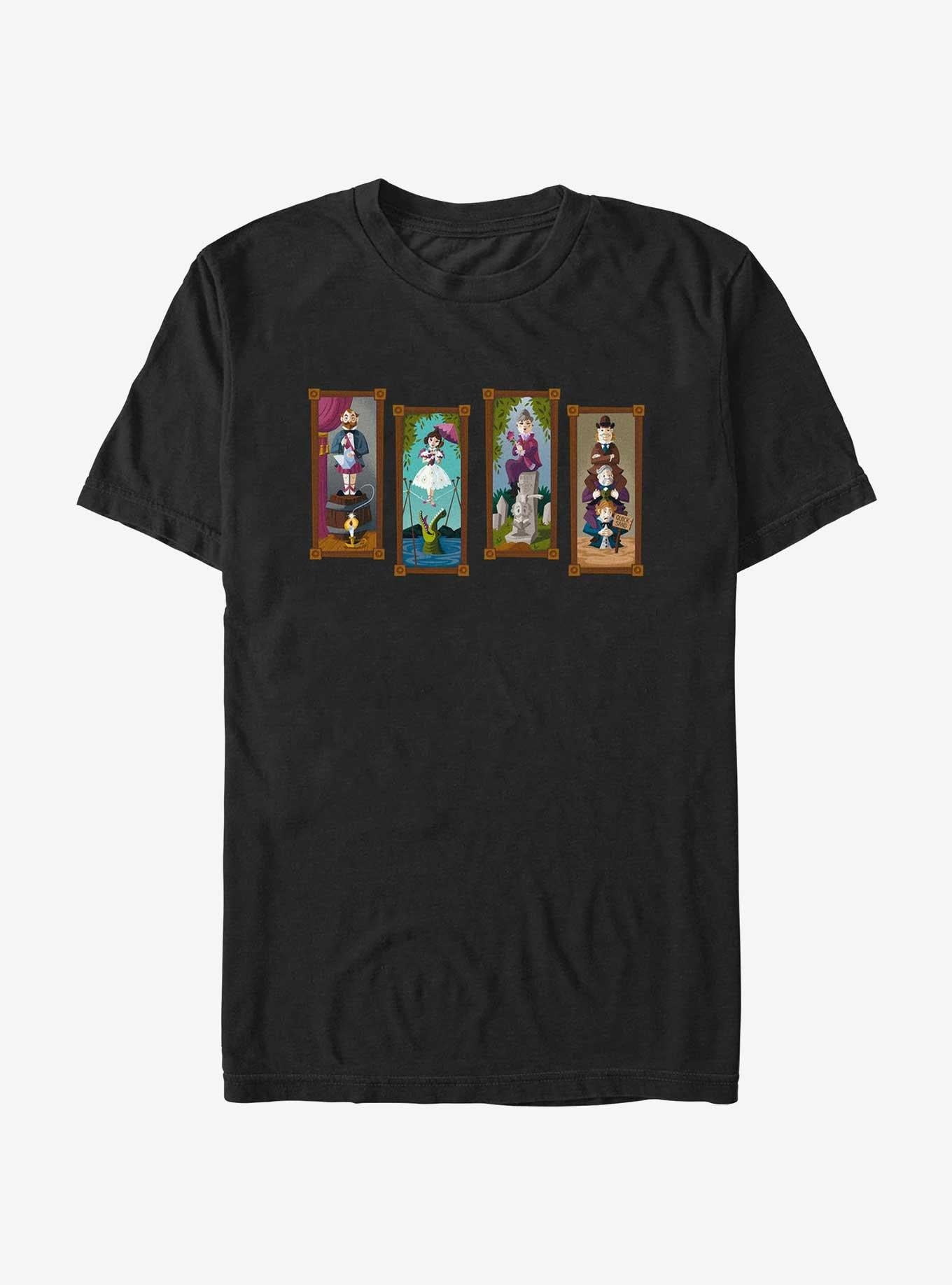 Disney The Haunted Mansion Stretching Portraits T-Shirt T-Shirt | Streetwear Vibe | Perfect For Daily Wear