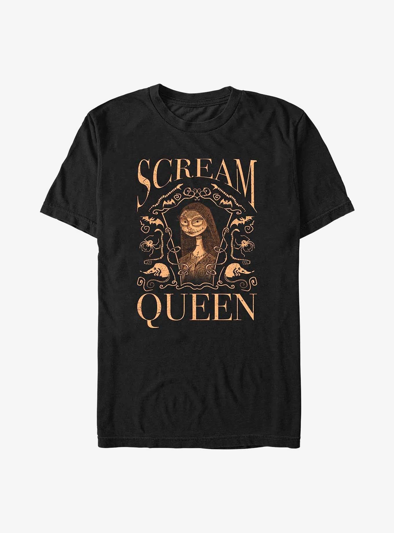 Disney The Nightmare Before Christmas Sally Scream Queen Big Tall T-Shirt T-Shirt | Best-Selling Artwork | High Demand Item
