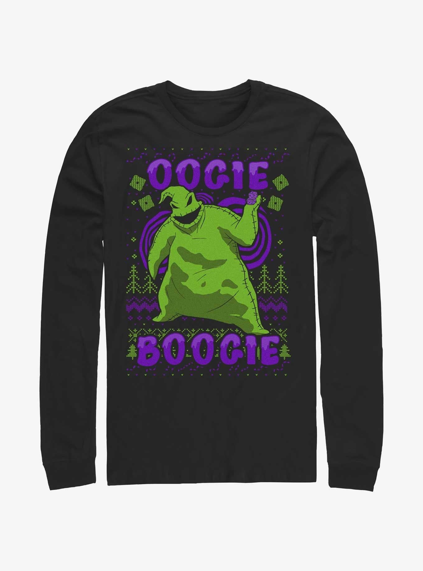 Disney The Nightmare Before Christmas Oogie Boogie Christmas Long-Sleeve T-Shirt T-Shirt | Premium Graphic | High Demand Item