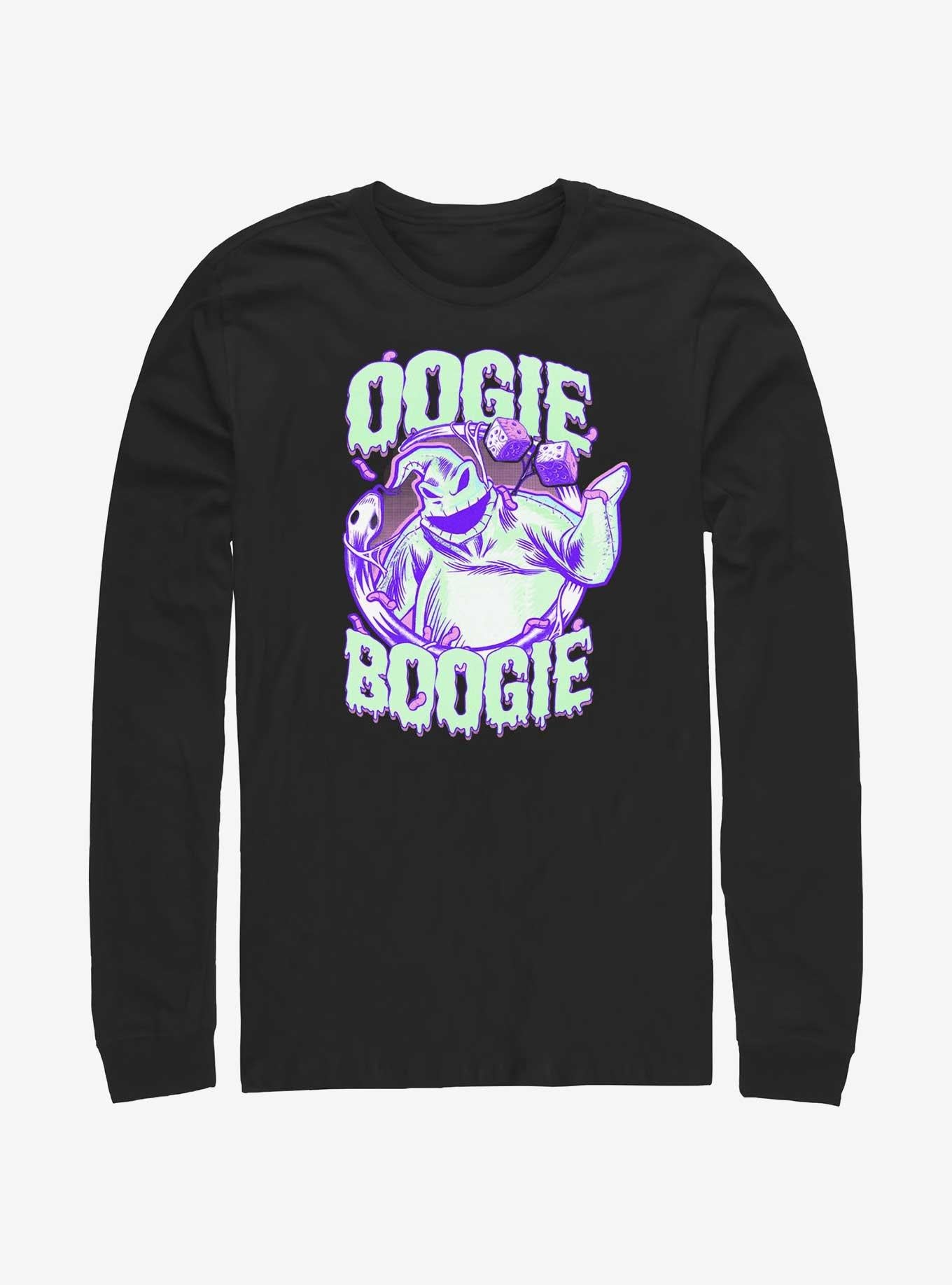 Disney The Nightmare Before Christmas Oogie Boogie Dice Long-Sleeve T-Shirt T-Shirt | Streetwear Vibe | Top Pick For Fans