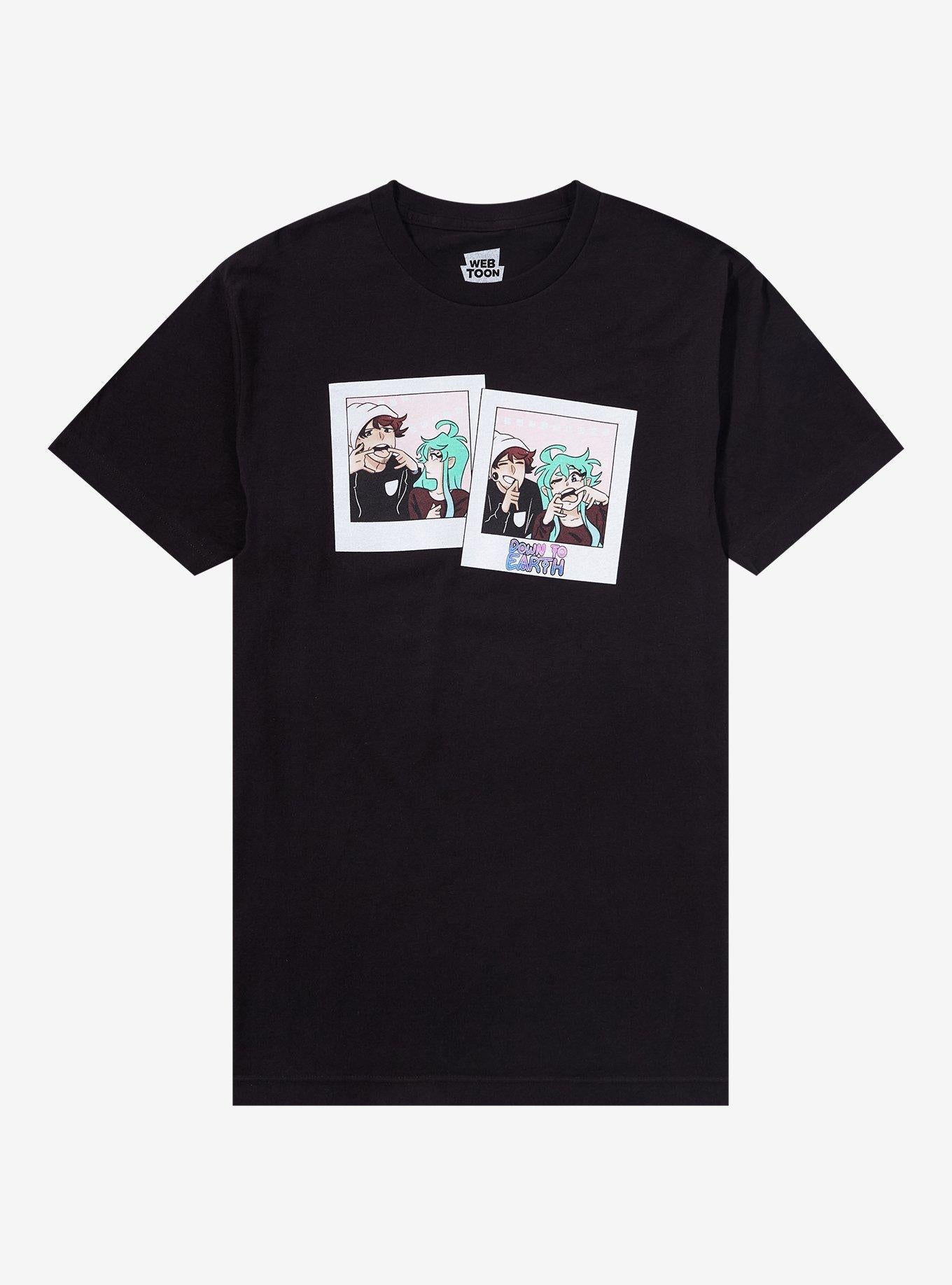 Down To Earth Instant Photo TShirt Graphic Tee | Graphic Tee | Unisex Shirt | High-Quality Print