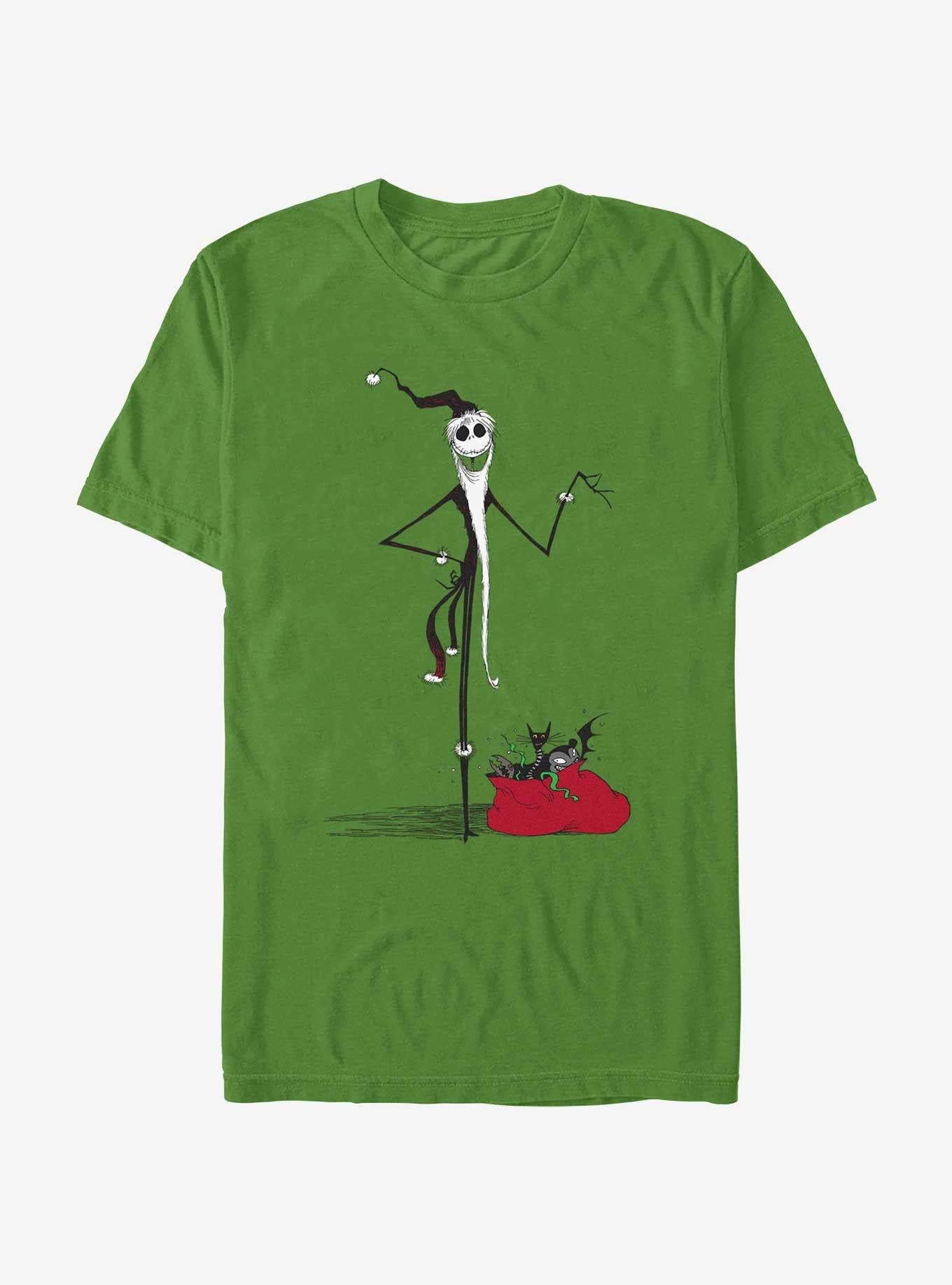 Disney The Nightmare Before Christmas Sandy Claws Jack T-shirt | Trendy Graphic Tee | Casual Unisex T-shirt