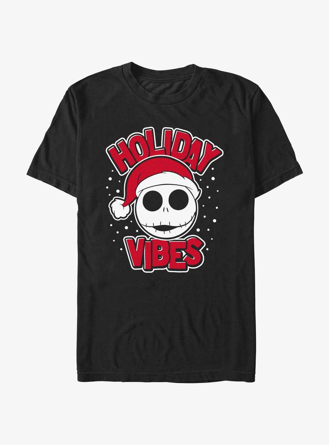 Disney The Nightmare Before Christmas Holiday Vibes Jack T-Shirt T-Shirt | Streetwear Vibe | Great Gift Idea