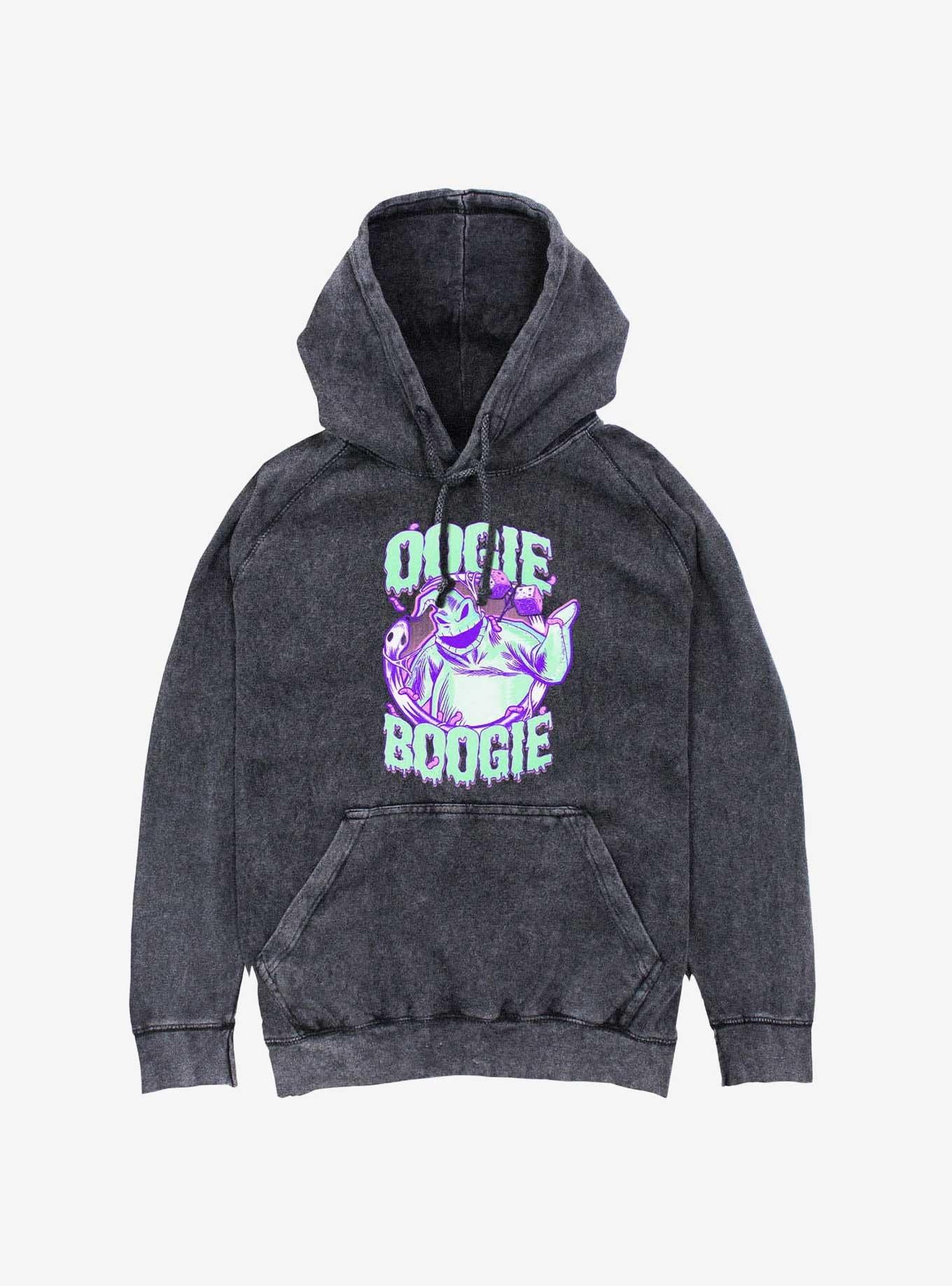 Disney Nightmare Before Christmas Oogie Boogie Mineral Wash Hoodie