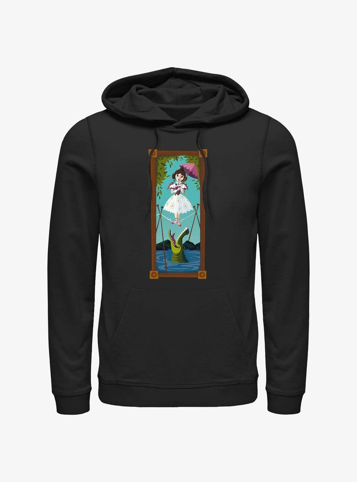 Disney The Haunted Mansion Sally Slater Tightrope Walker Portrait Hoodie Hot Topic Web Exclusive