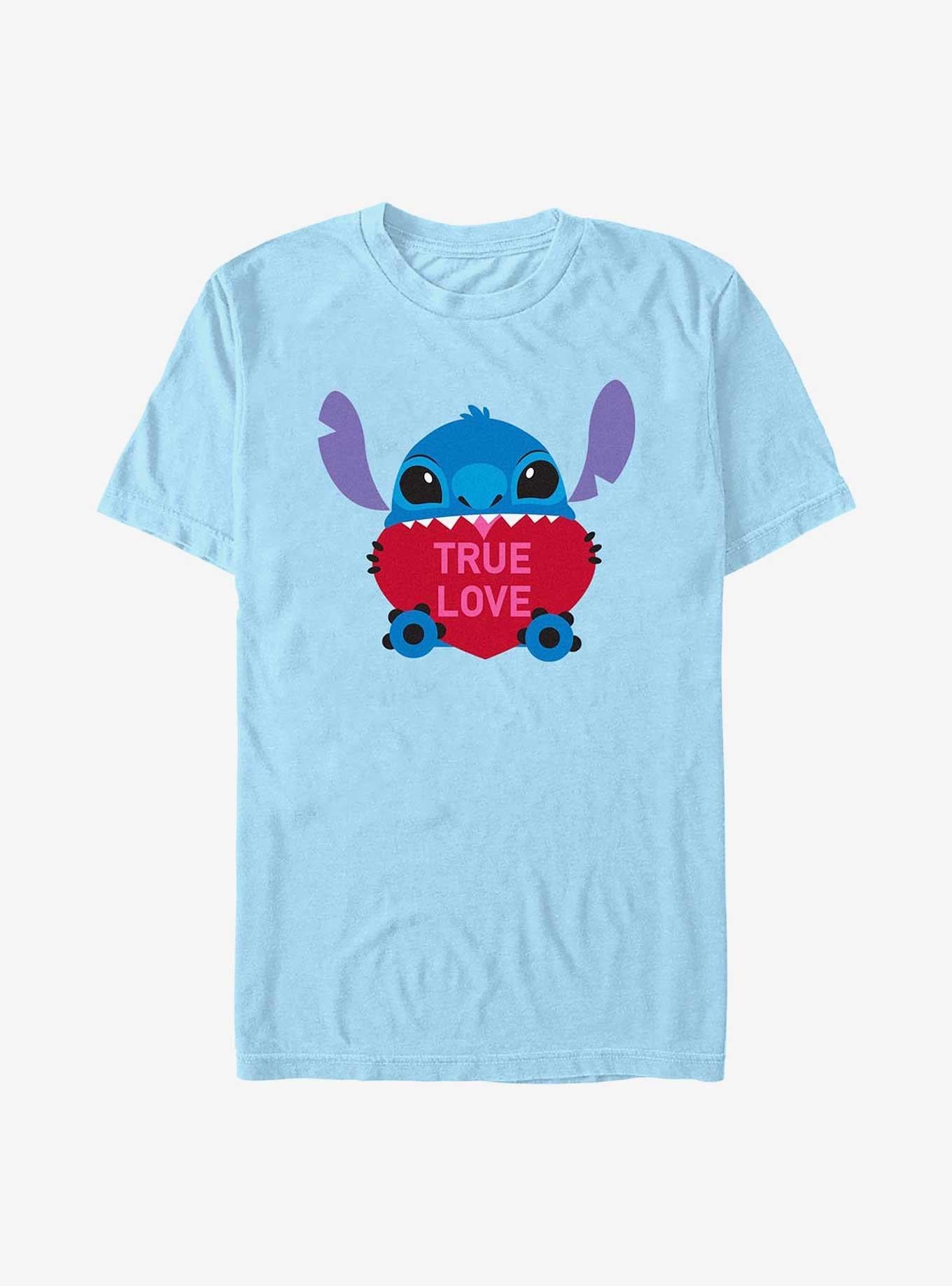 Disney Lilo Stitch True Love Stitch T-Shirt T-Shirt | Top Trending Artwork | Perfect For Daily Wear