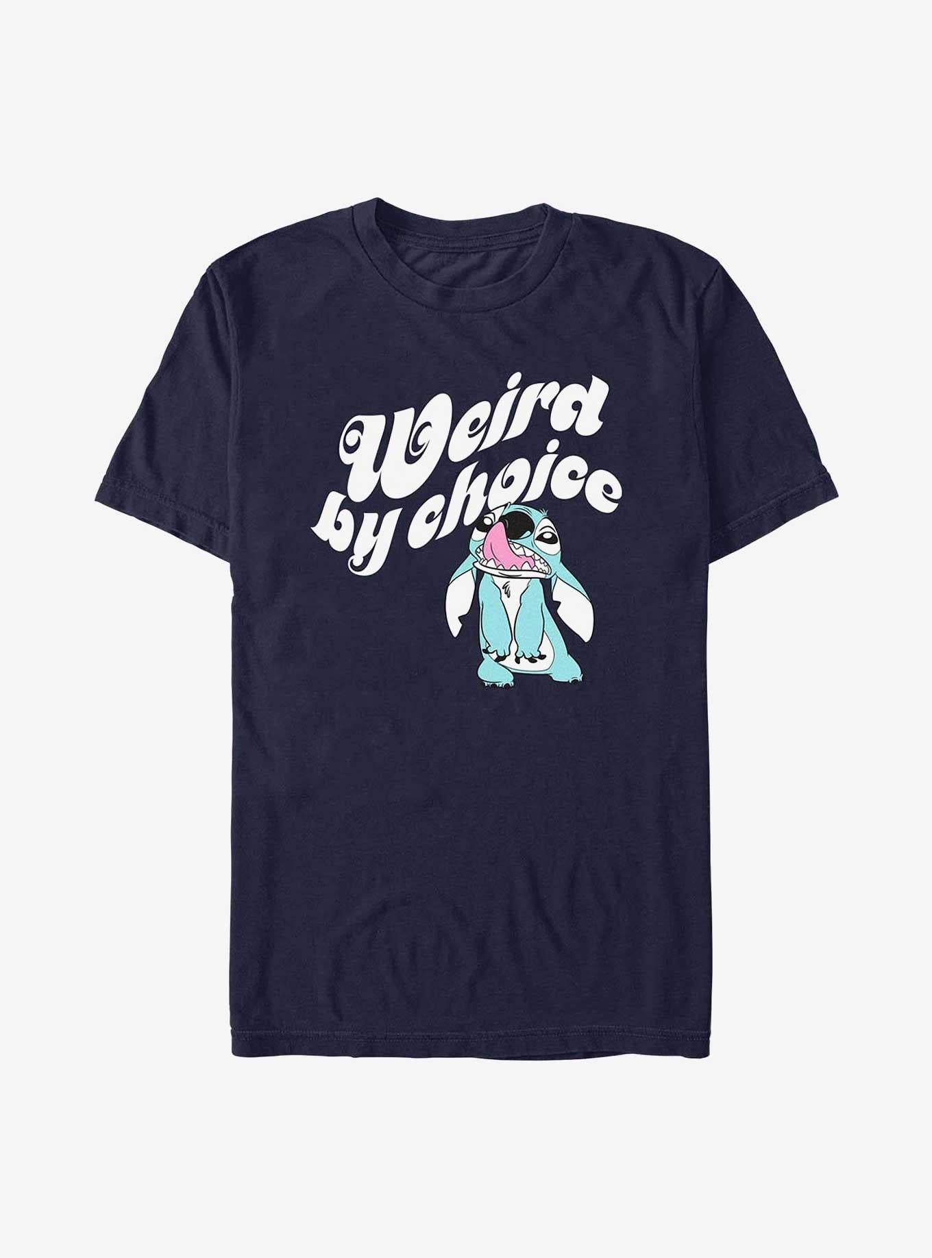 Disney Lilo Stitch Weird By Choice T-Shirt T-Shirt | Vintage Graphic Vibe | Trending Now