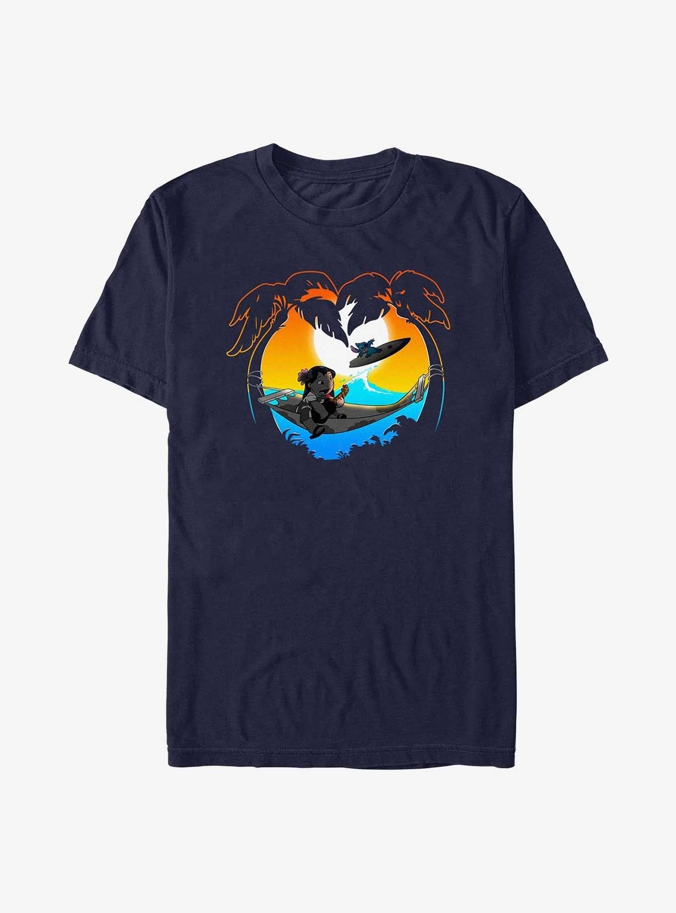 Disney Lilo Stitch Wave On T-Shirt T-Shirt | Top Trending Artwork | Trending Now