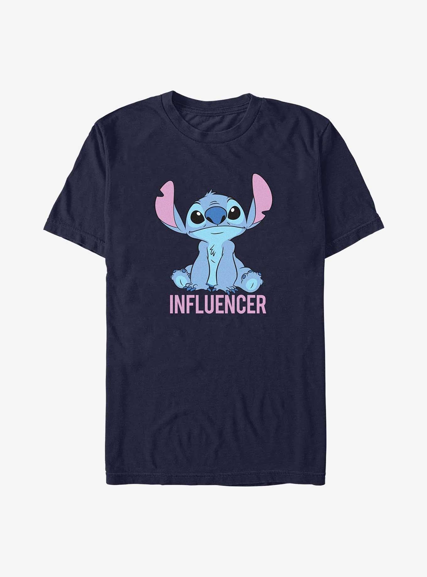 Disney Lilo Stitch Stitch Influencer T-Shirt T-Shirt | Best-Selling Design | Trending Now