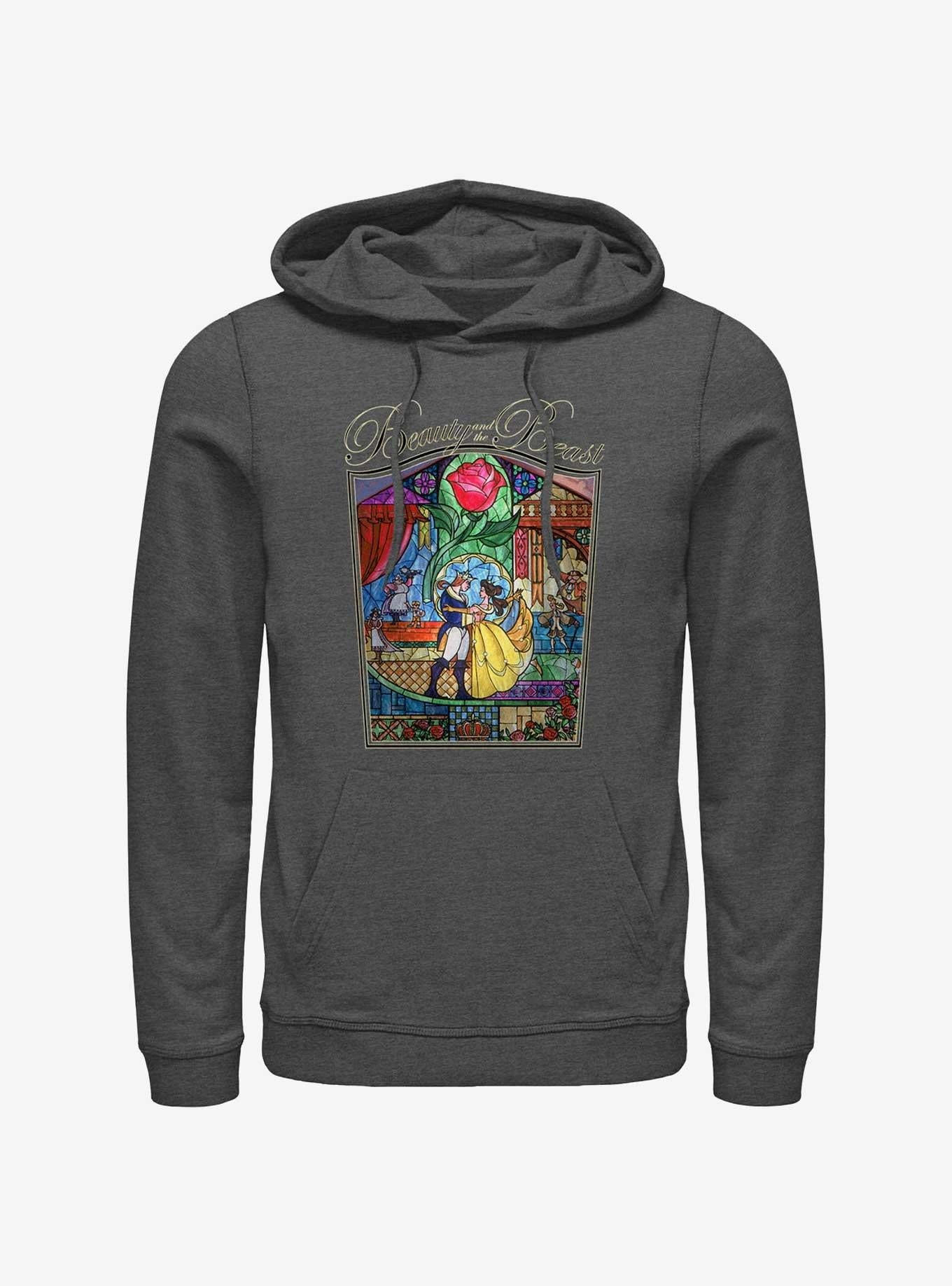 Disney Beauty and the Beast Stained Glass Story Hoodie