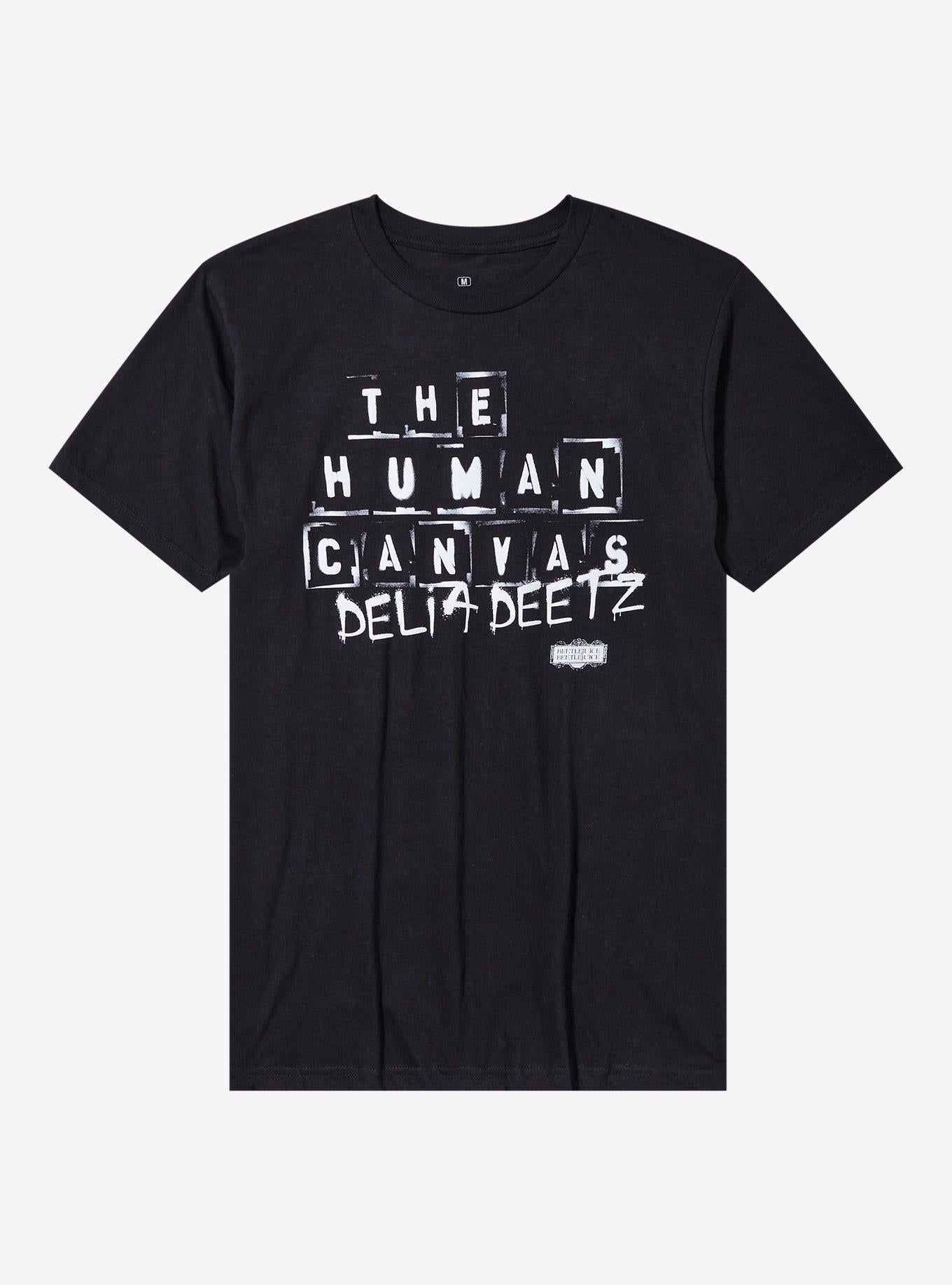 Beetlejuice Beetlejuice Delia Deetz The Human Canvas T-Shirt
