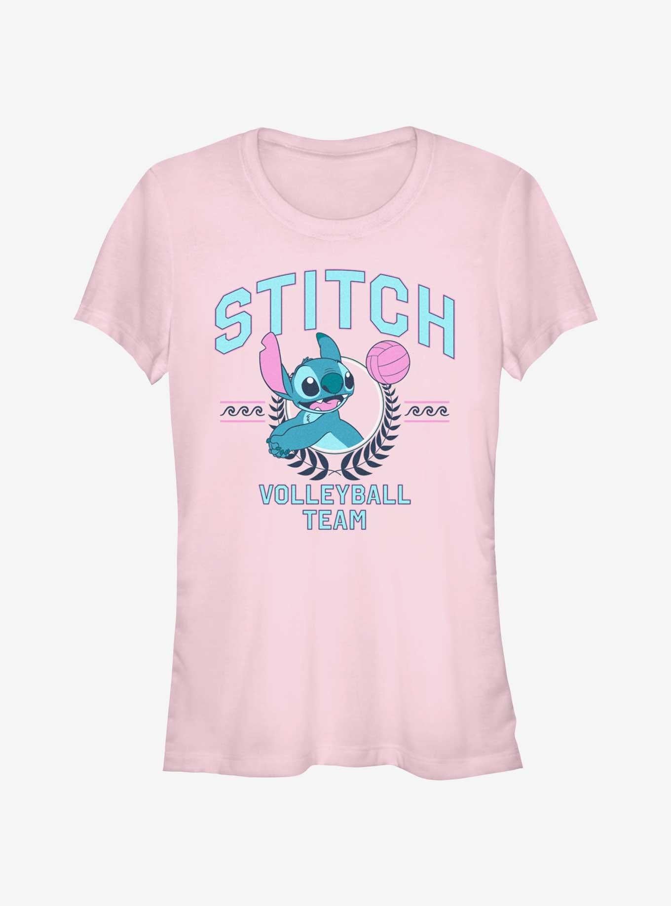 Disney Lilo Stitch Volleyball Team Girls T-Shirt T-Shirt | Trending Streetwear Style | Trending Now