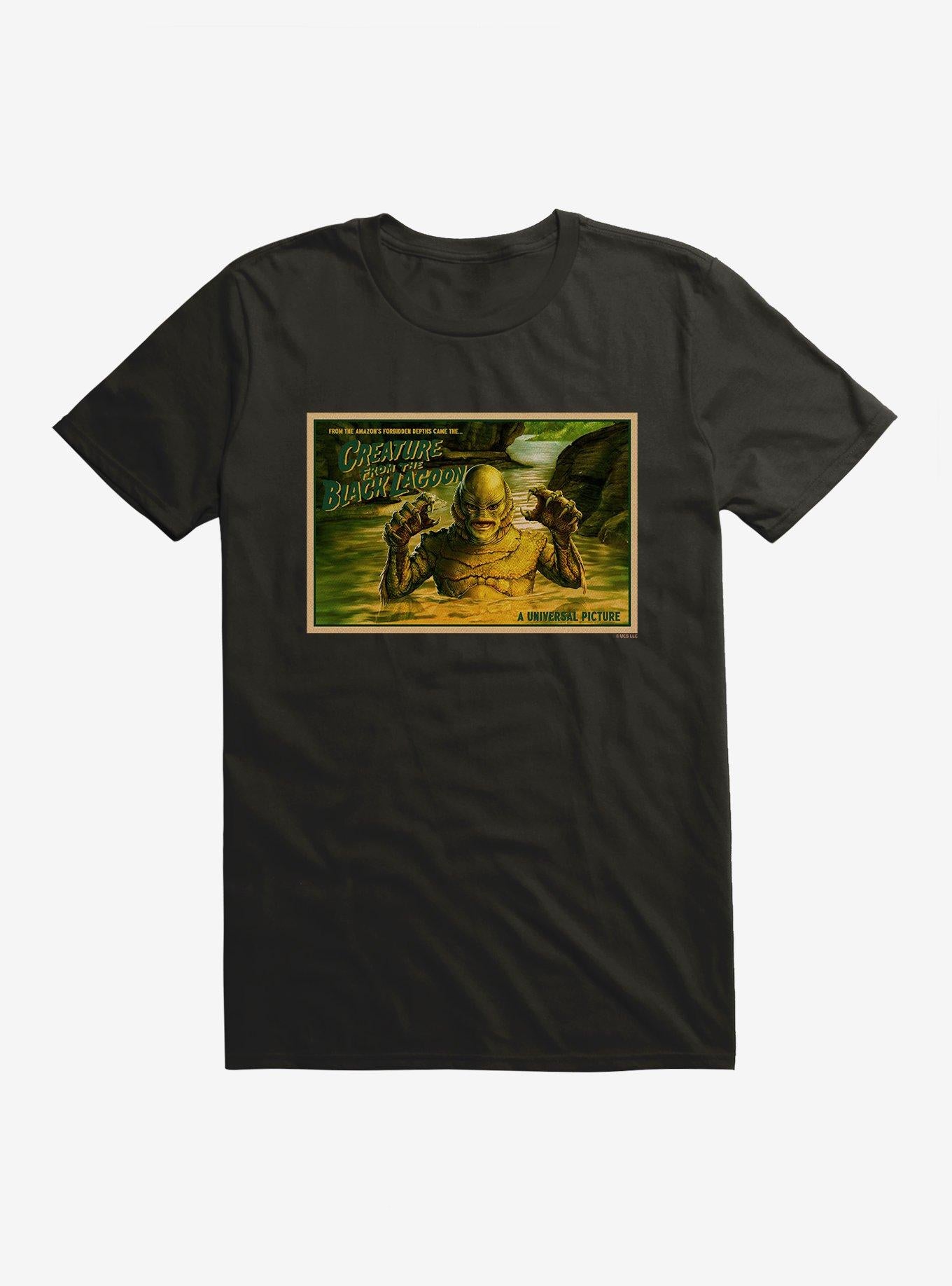 Universal Monsters The Creature From The Black Lagoon Forbidden Depths T-Shirt
