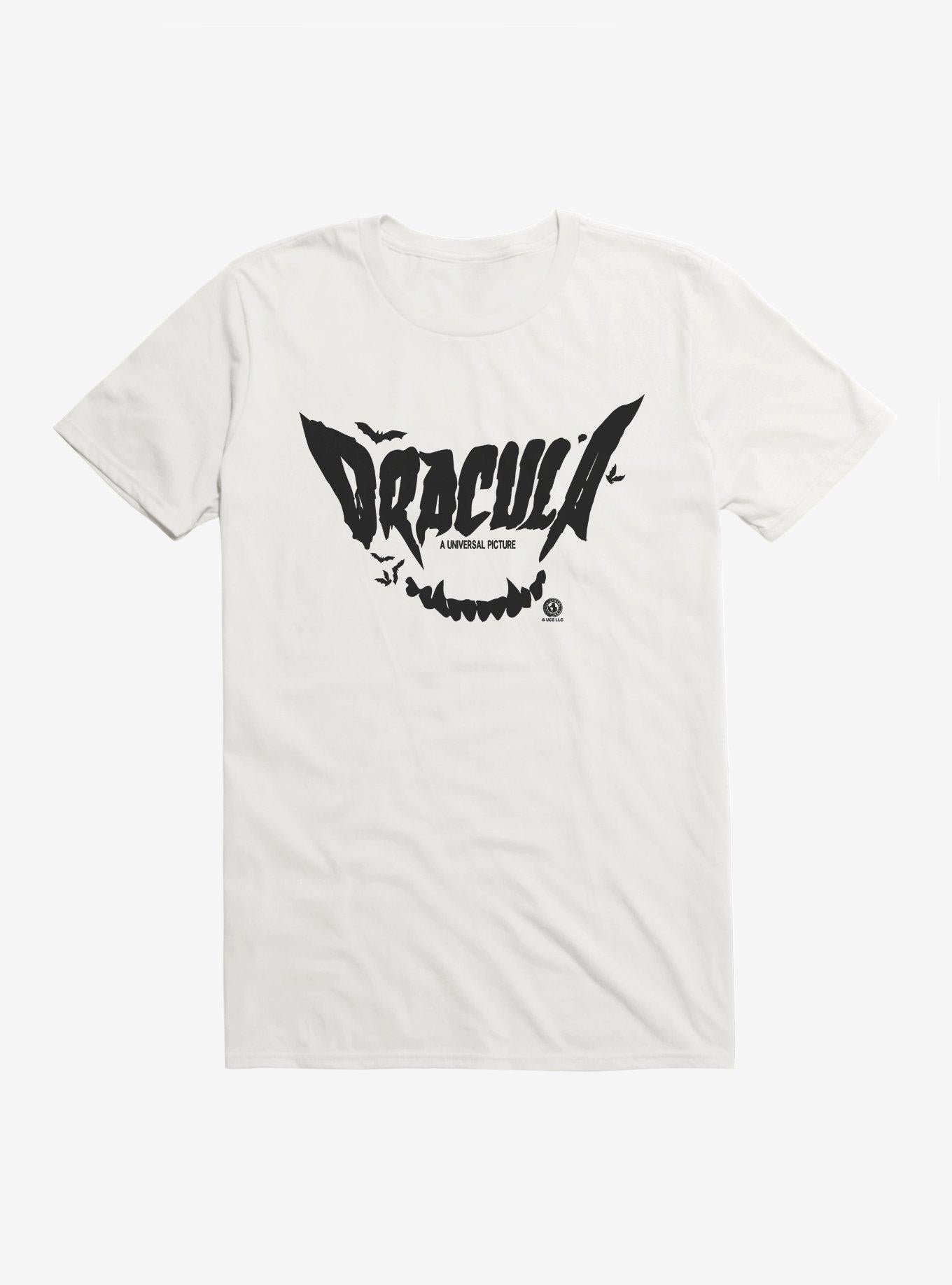 Dracula Fang Script Art T-Shirt