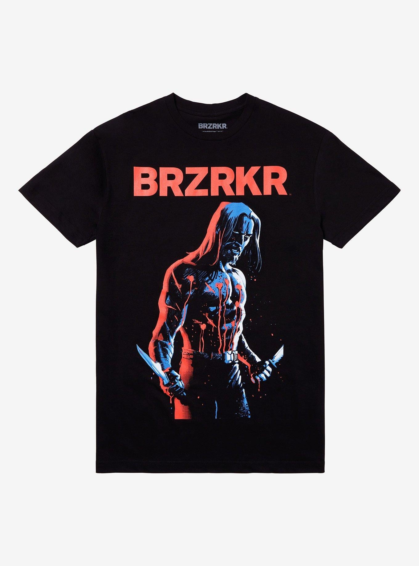 BRZRKR Bloody Knives T-Shirt