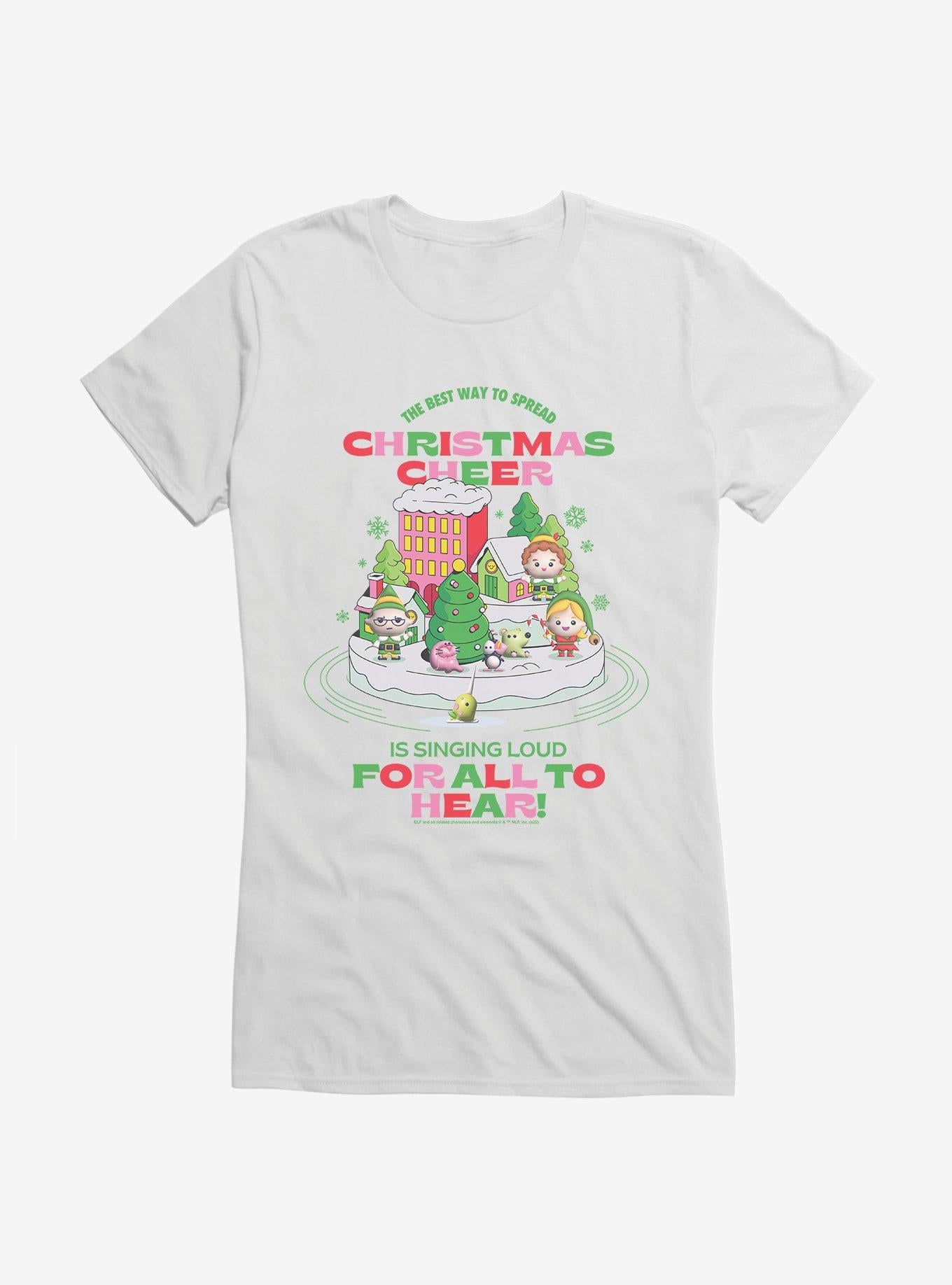 Elf Christmas Cheer Girls T-Shirt T-Shirt | Trending Design | Perfect For Daily Wear