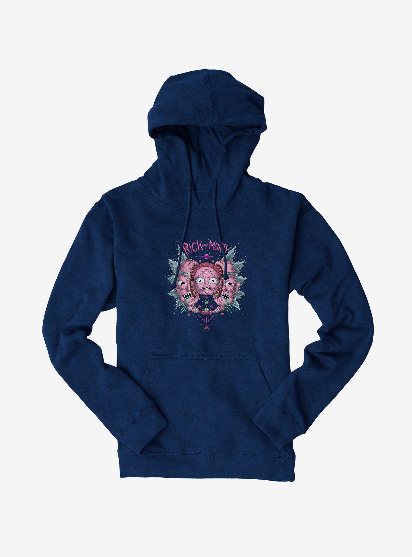 Rick And Morty Split Head Rick Hoodie