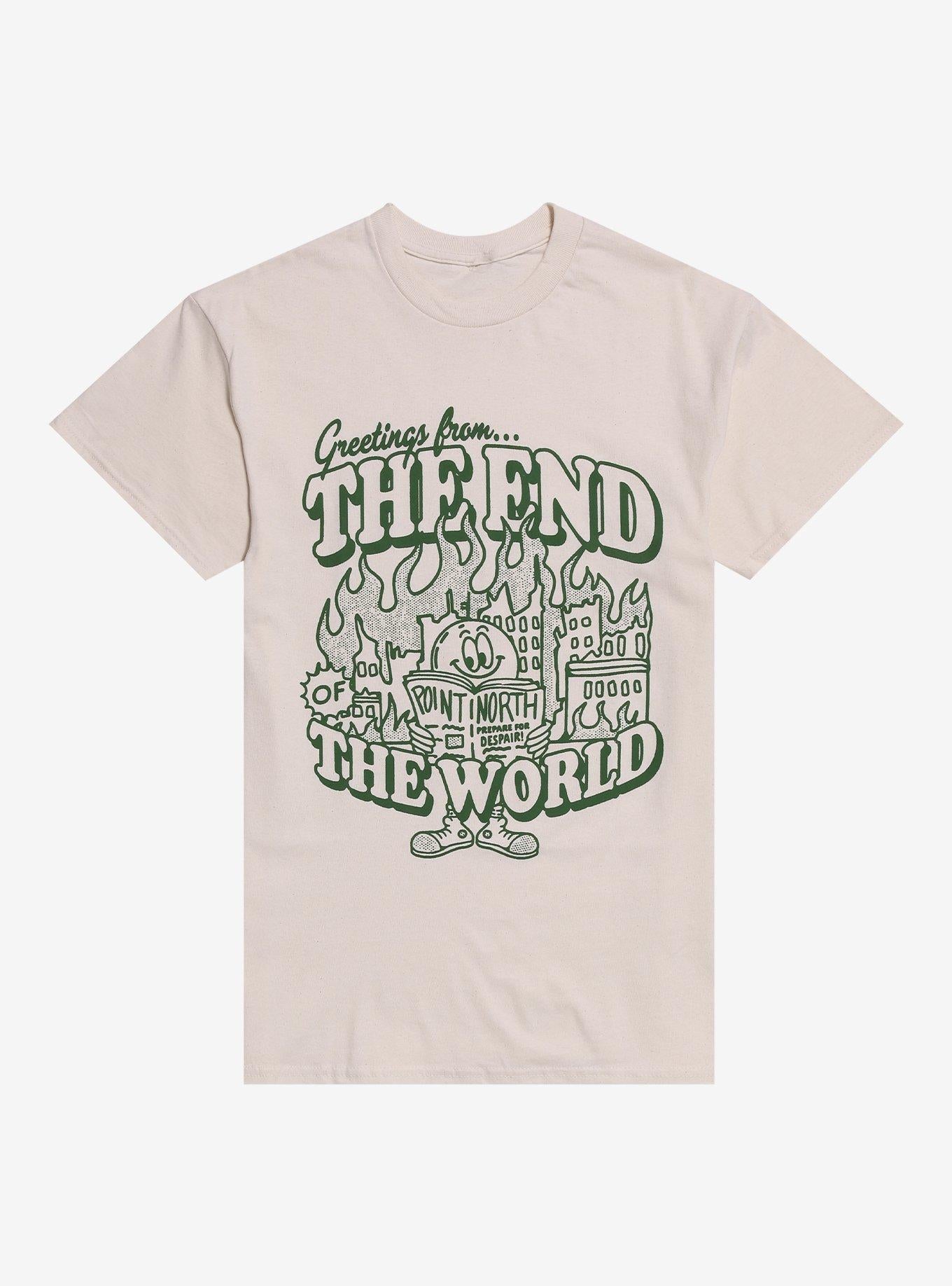 Point North Greetings From The End Of The World T-Shirt