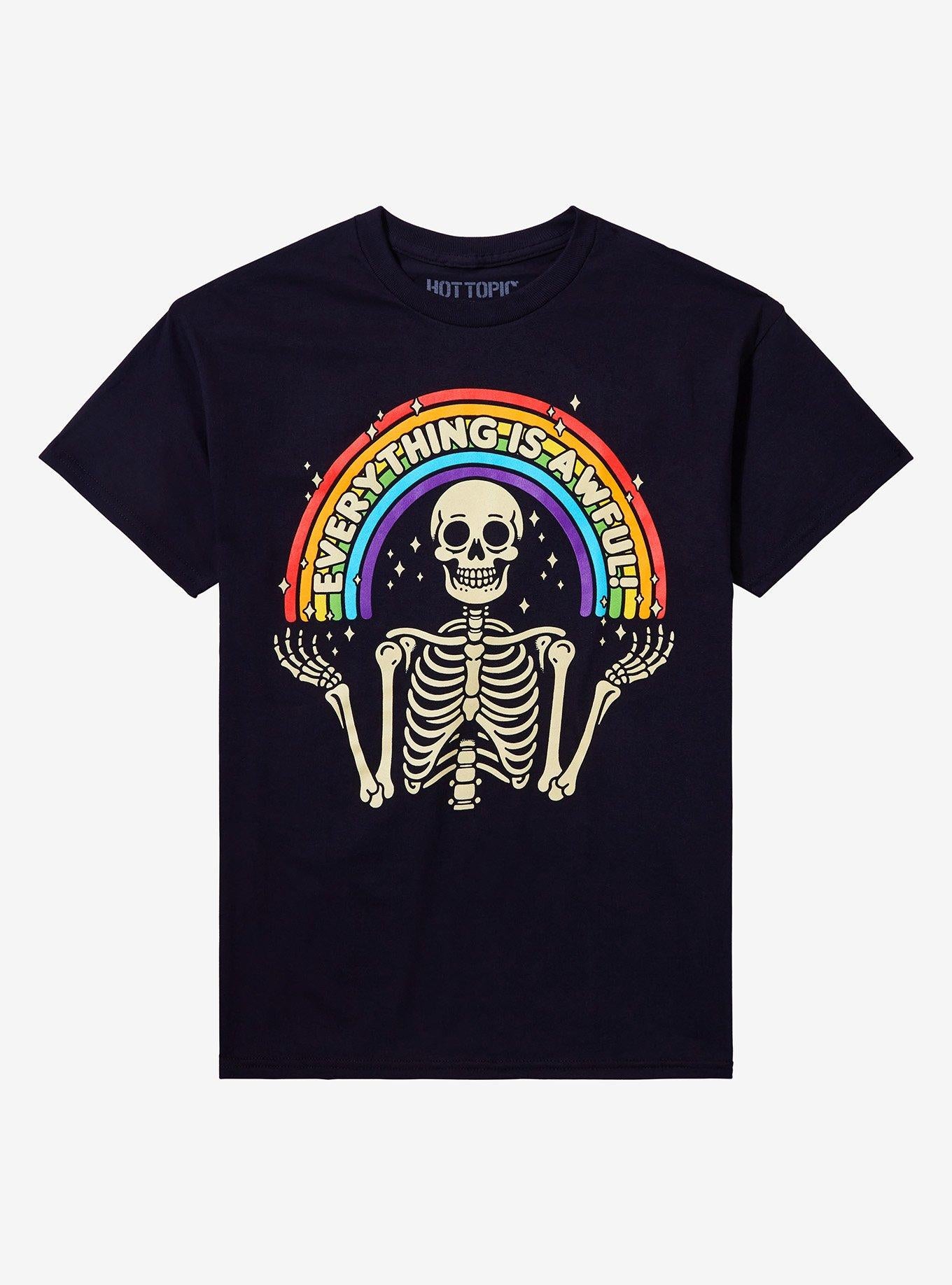 Everything Is Awful Skeleton T-Shirt