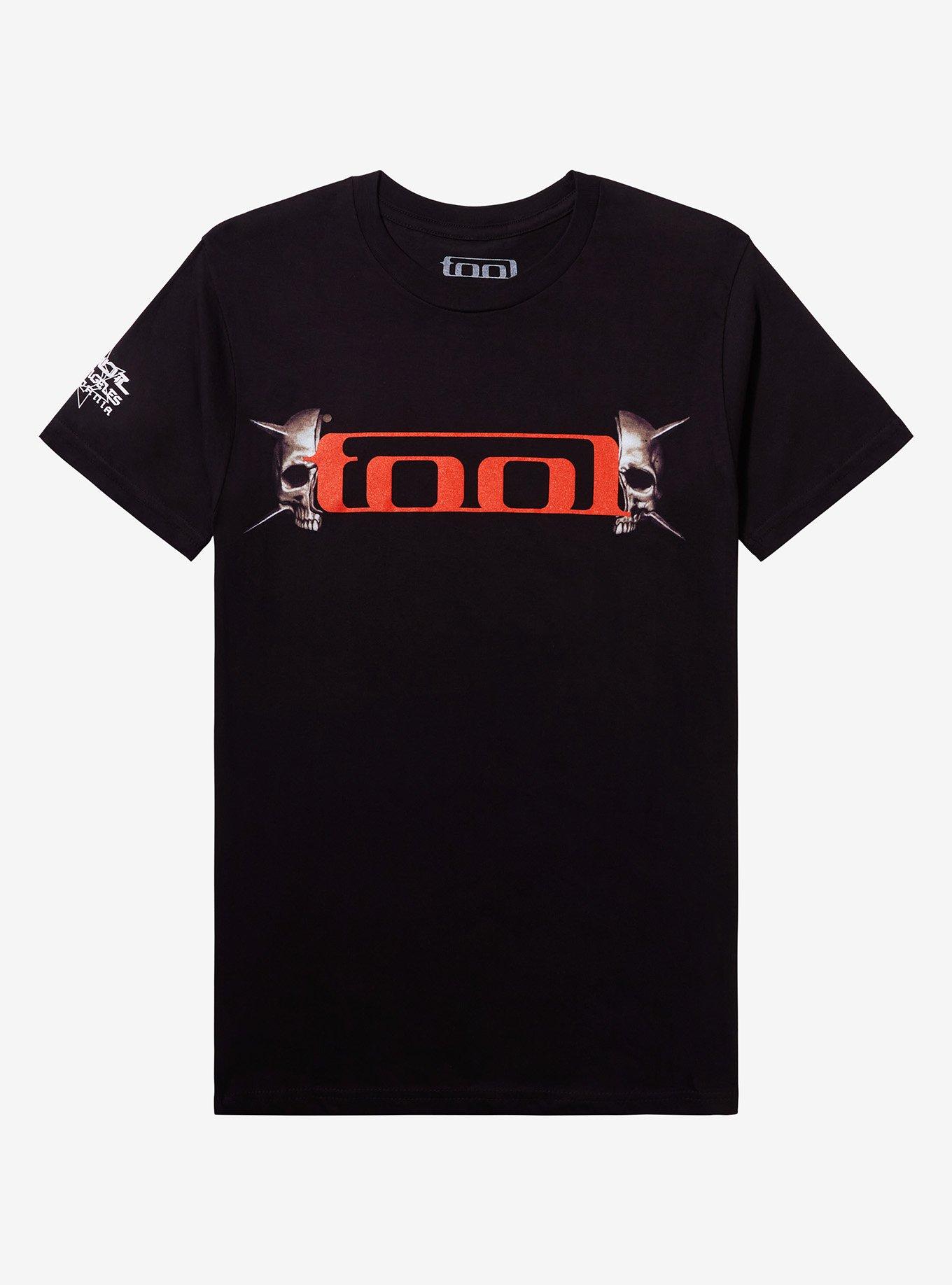 Tool Spiked Skulls Logo T-Shirt