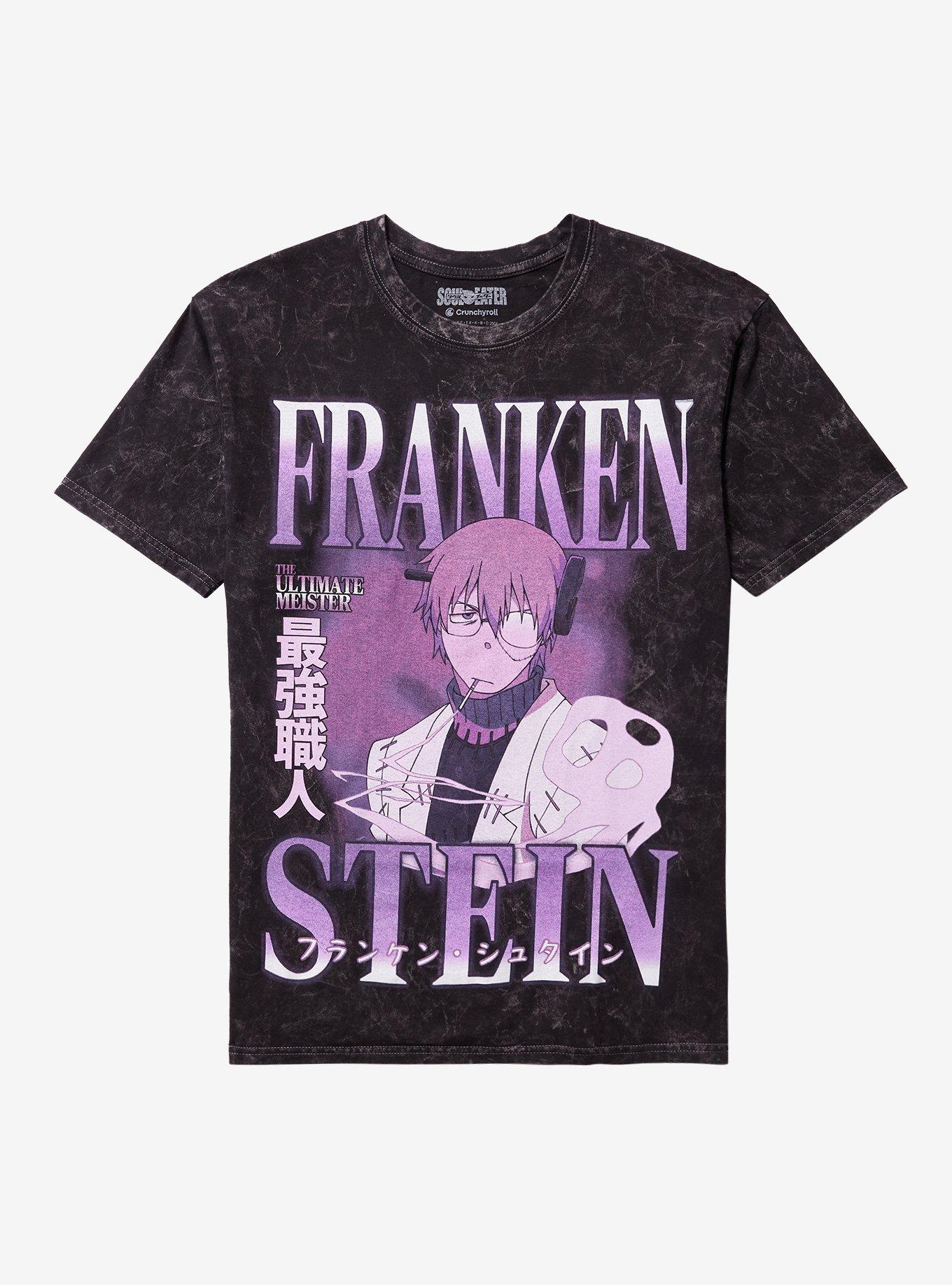 Soul Eater Franken Stein Dark Wash T-Shirt