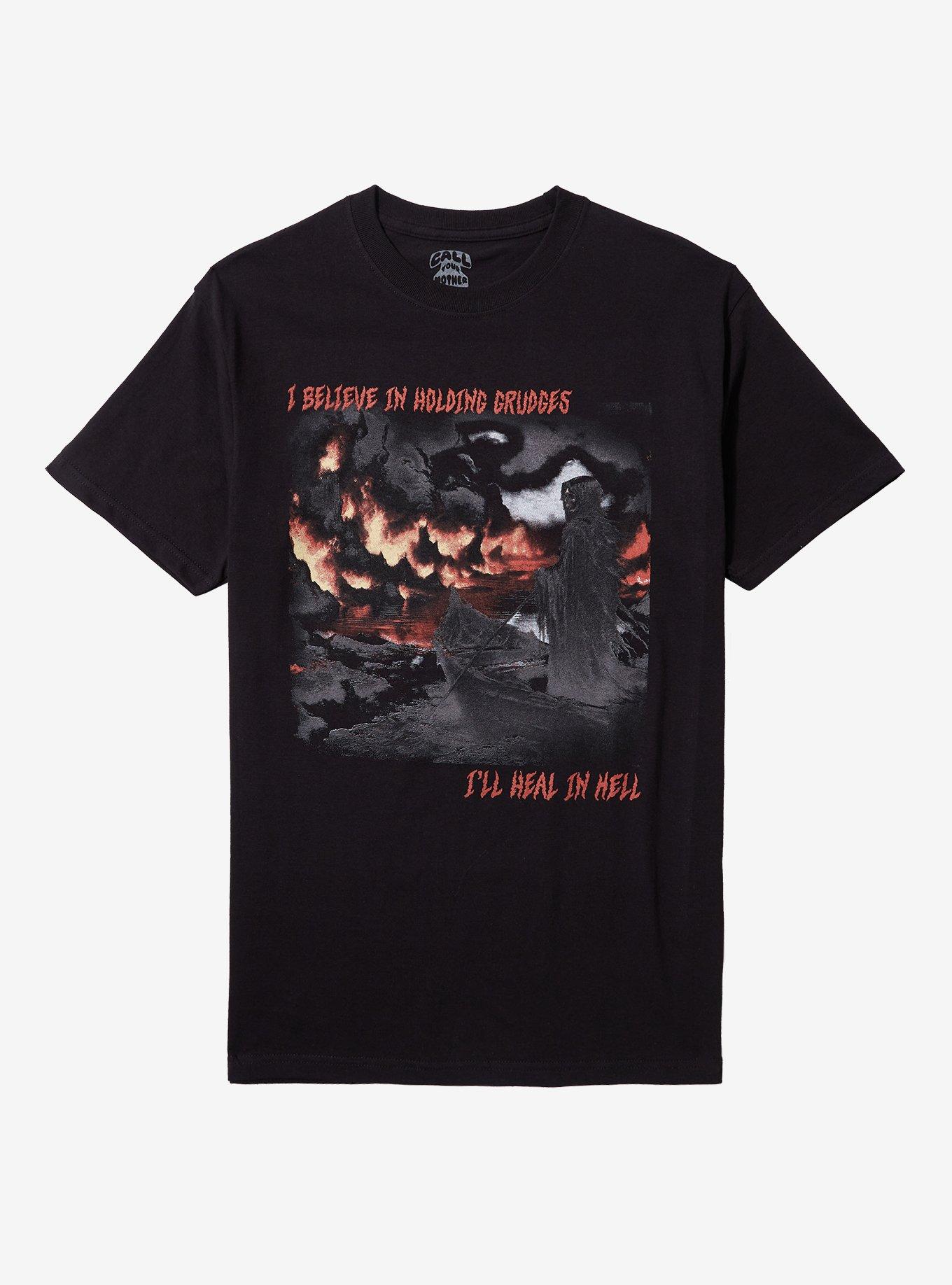 Reaper Holding Grudges T-Shirt By Call Your Mother
