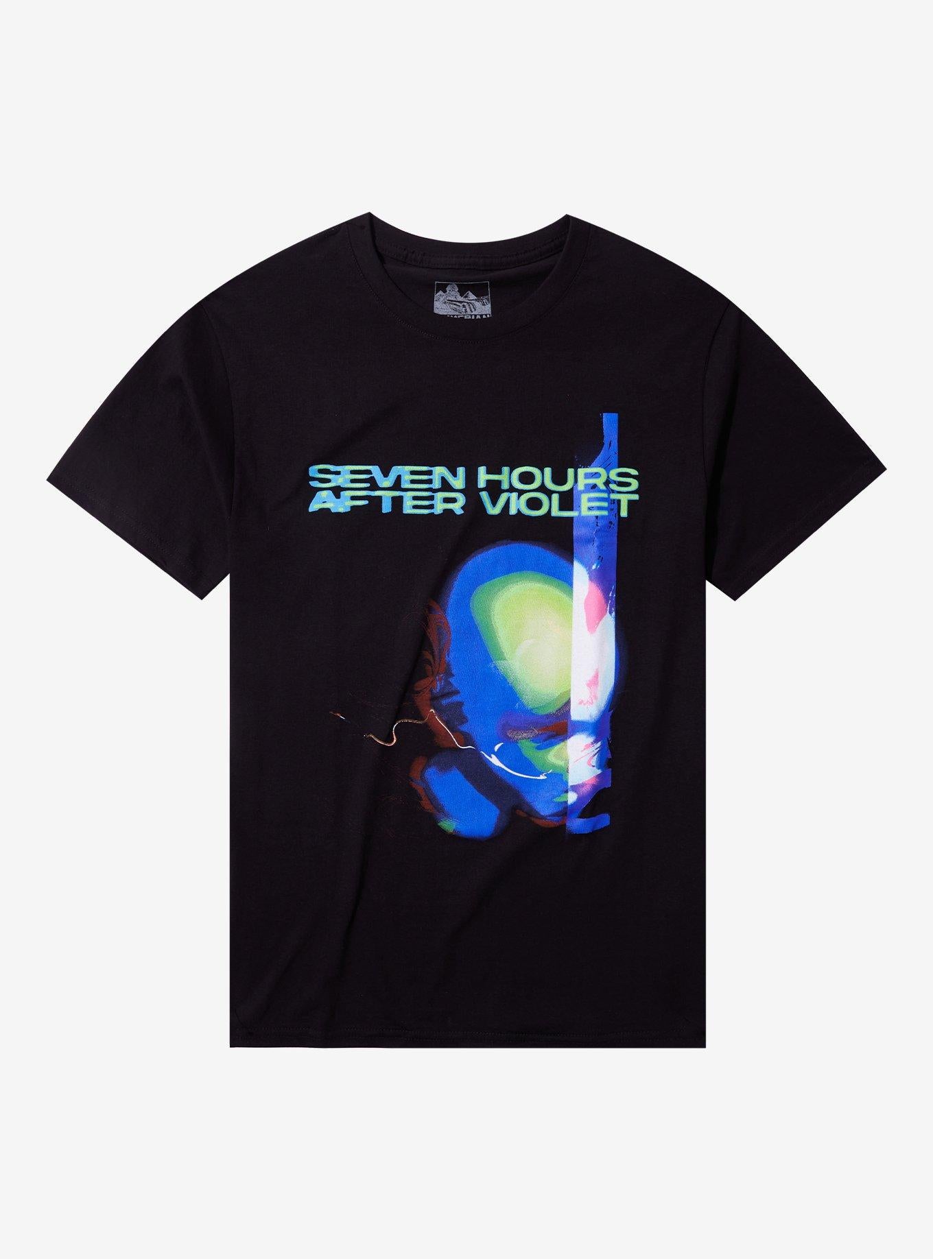 Seven Hours After Violet Blurry Head T-Shirt