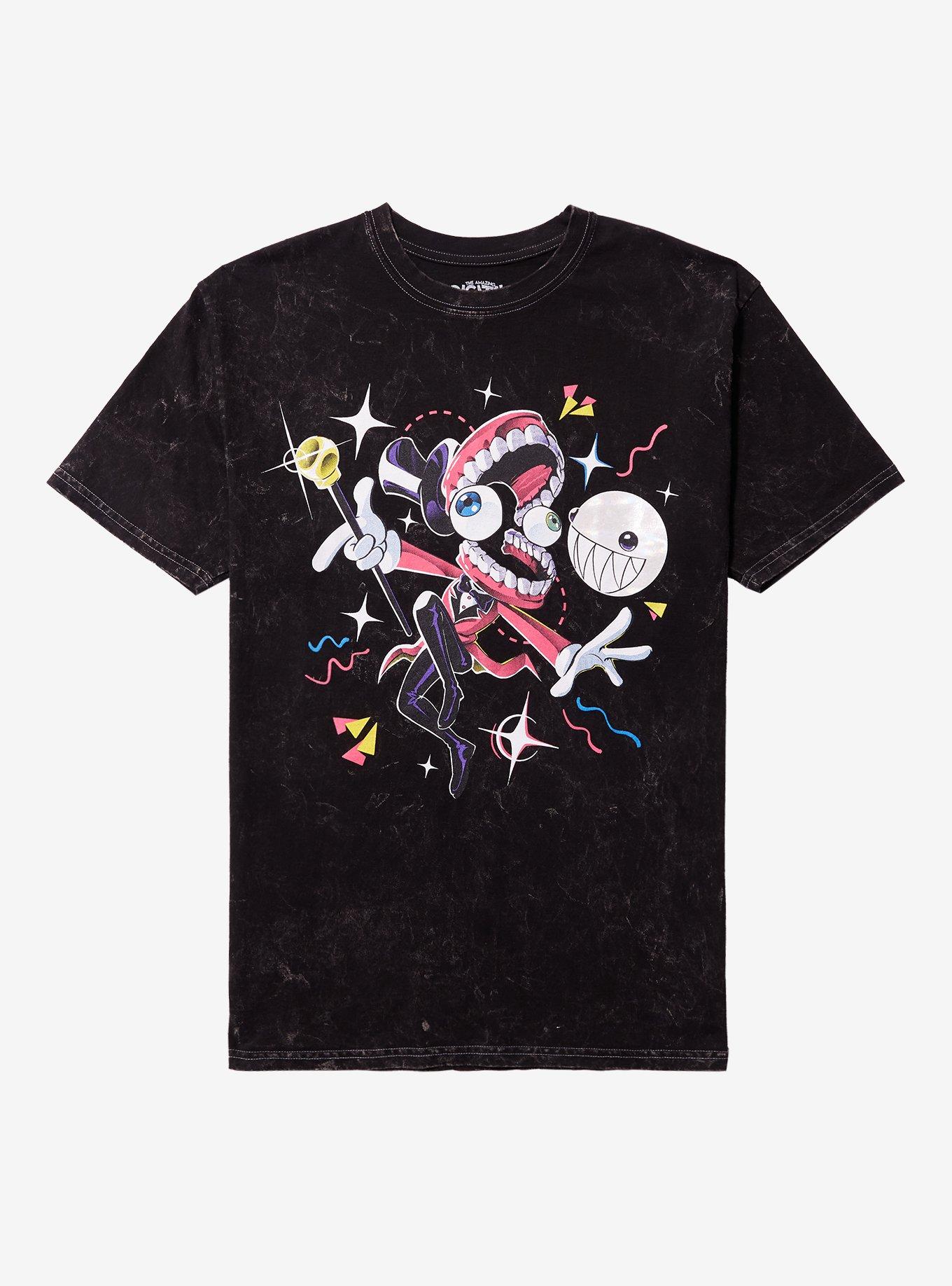 The Amazing Digital Circus Caine Dark Wash T-Shirt