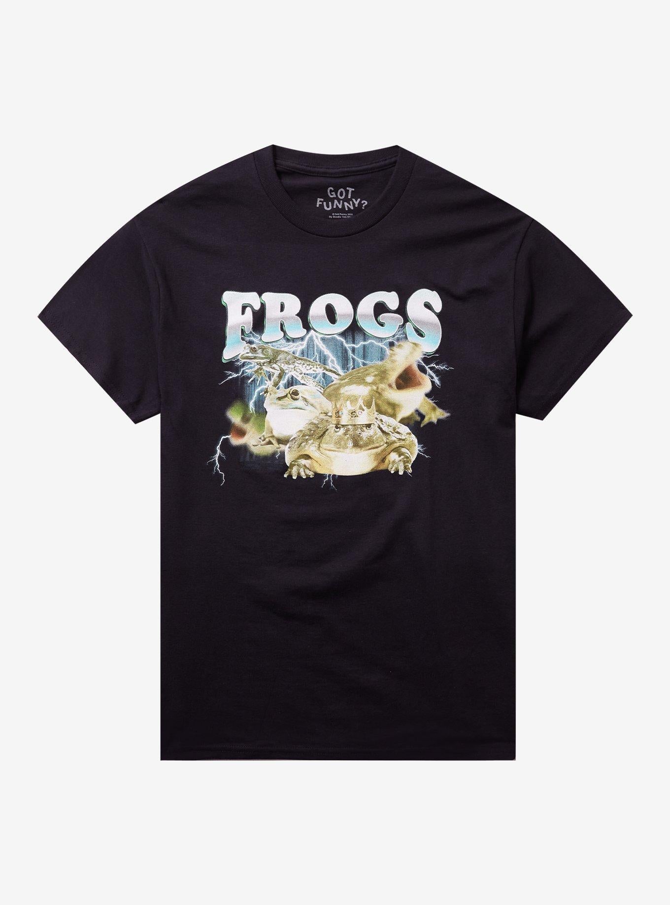 Frogs Collage T-Shirt By Got Funny?
