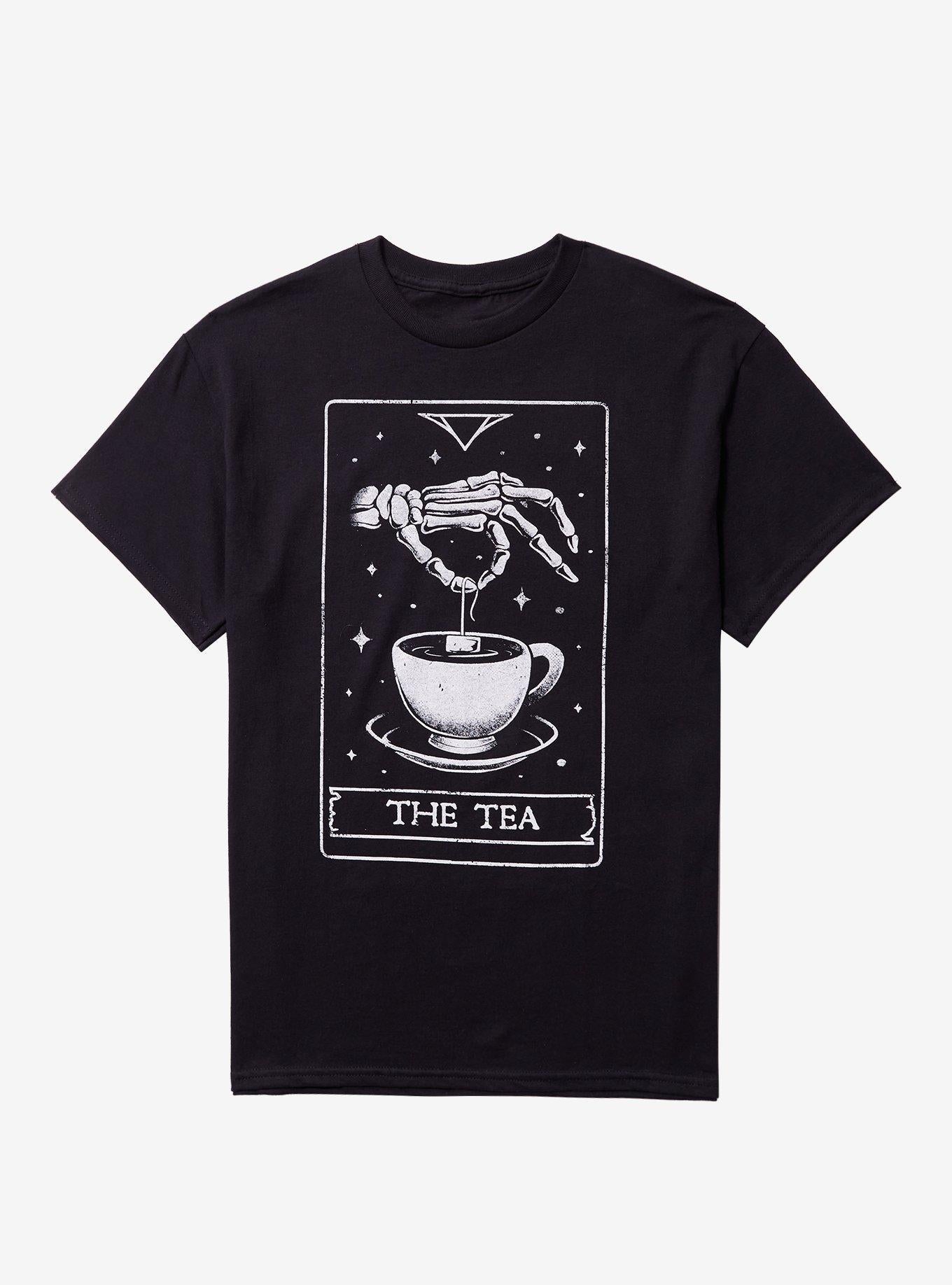 The Tea Tarot Card T-Shirt By Eduely