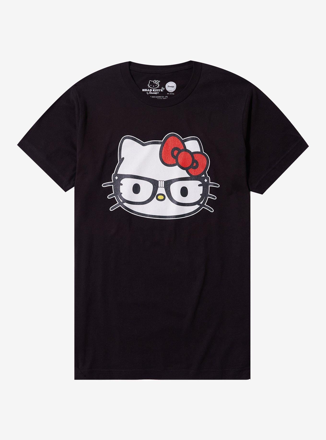 Hello Kitty Nerd Girls T-Shirt | Premium Unisex T-Shirt, Trending Graphic Tee