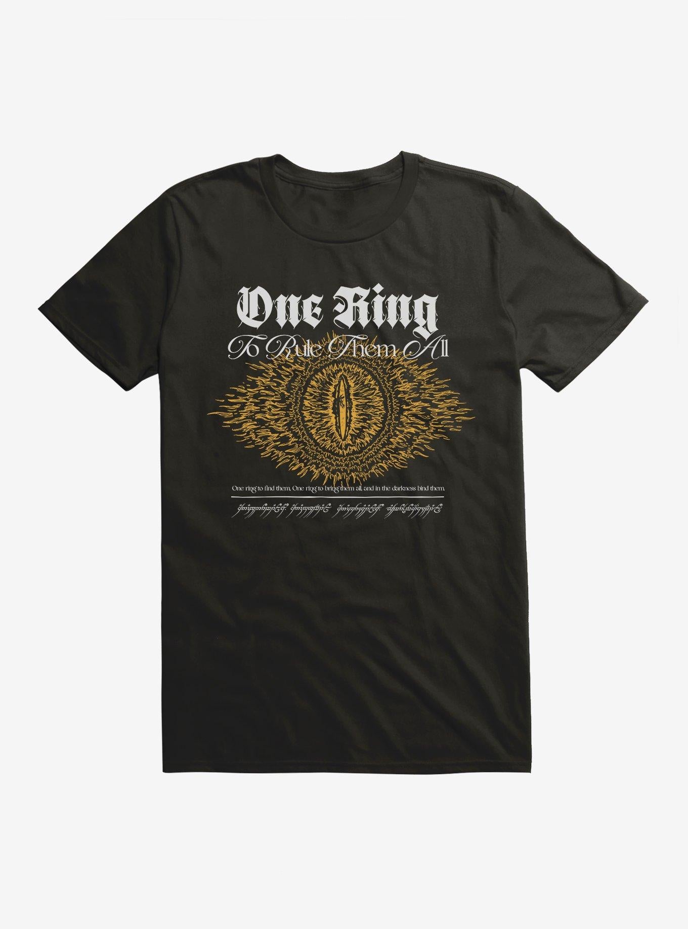 The Lord Of The Rings One Ring Eye Of Sauron T-Shirt