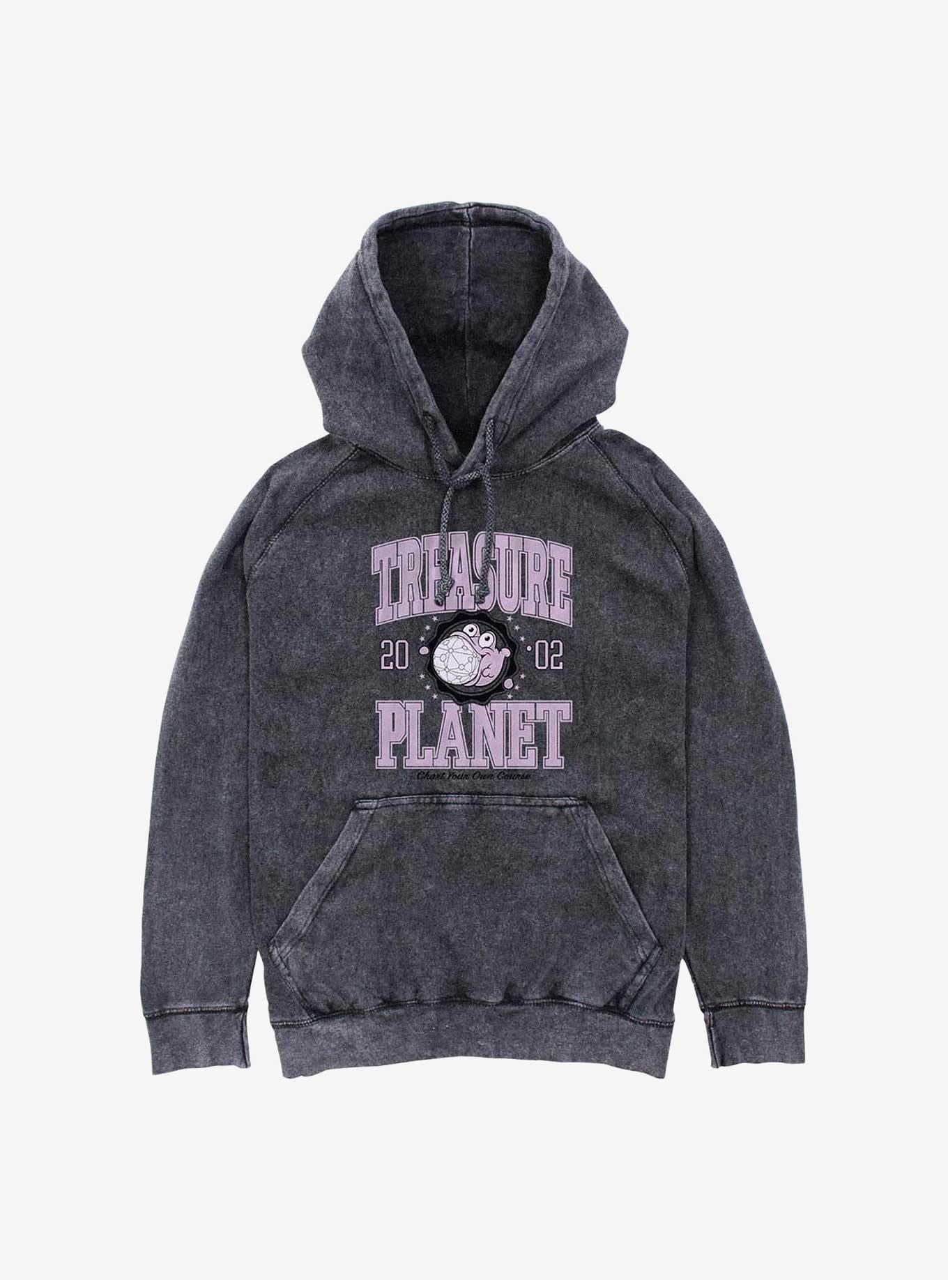 Disney Treasure Planet Morph Collegiate Mineral Wash Hoodie