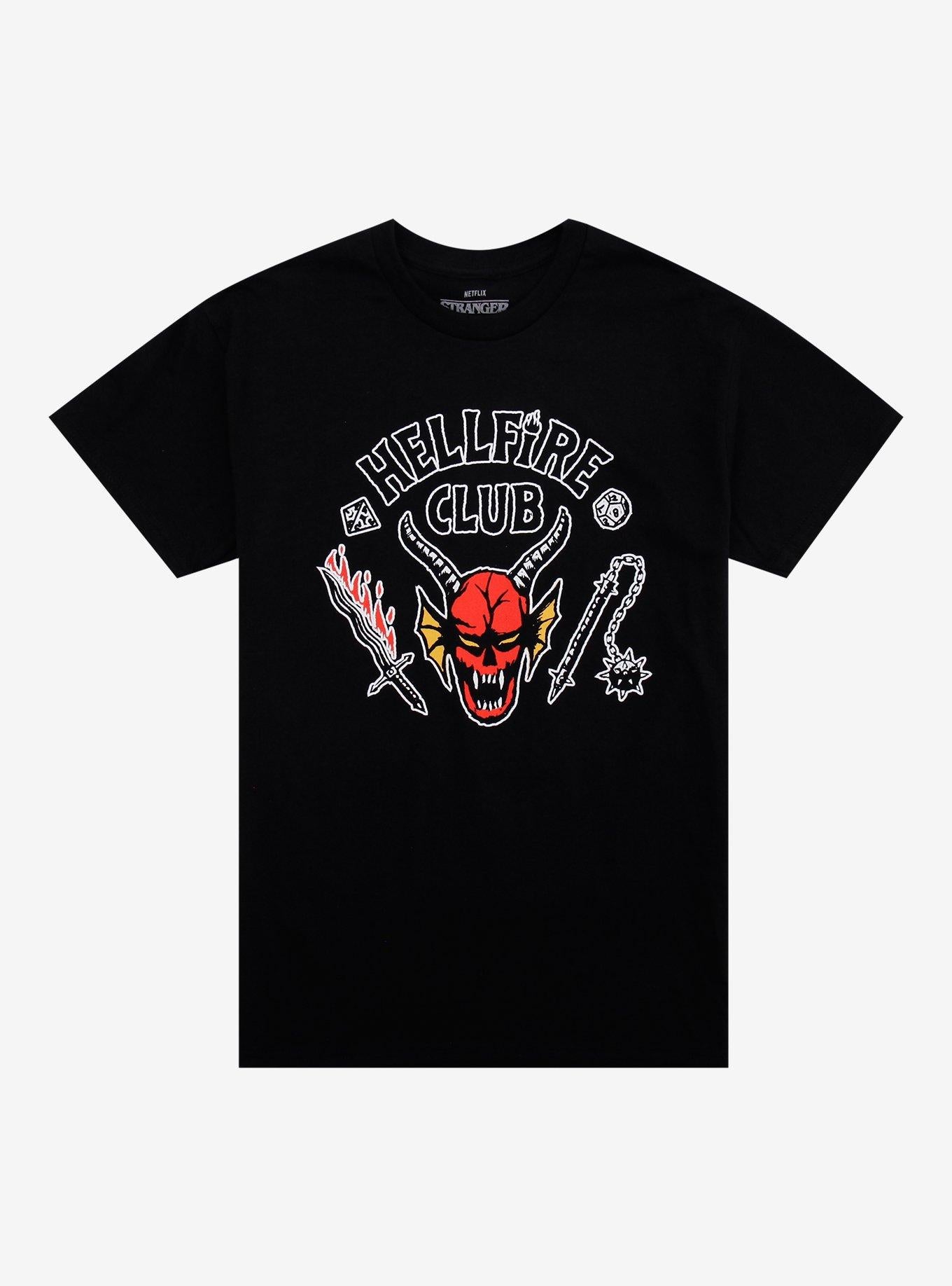 Stranger Things Hellfire Club Logo T-Shirt