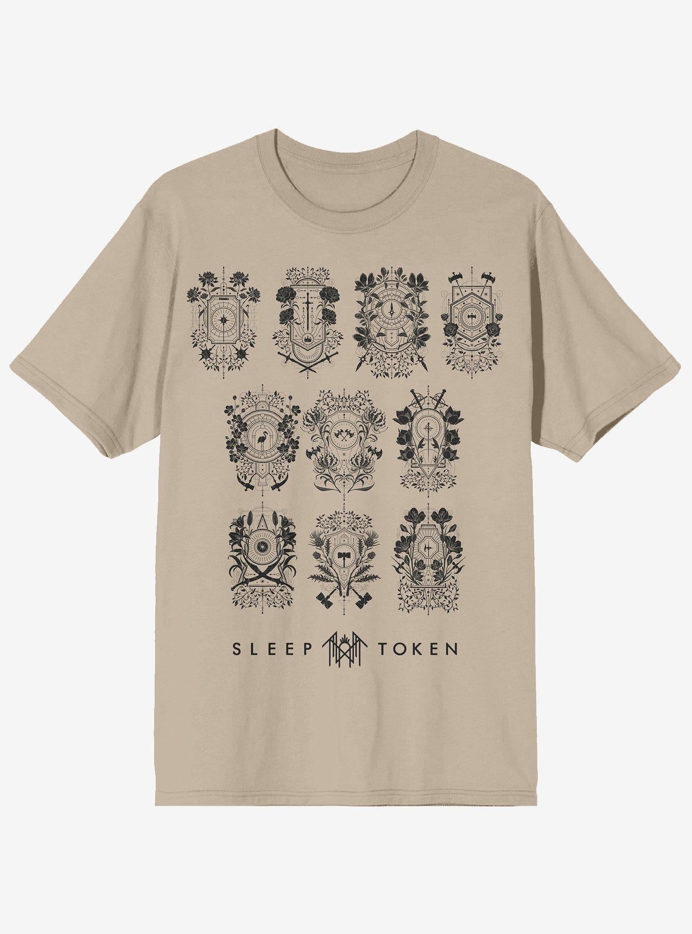 Sleep Token Even In Arcadia Ten Crests T-Shirt Hot Topic Exclusive