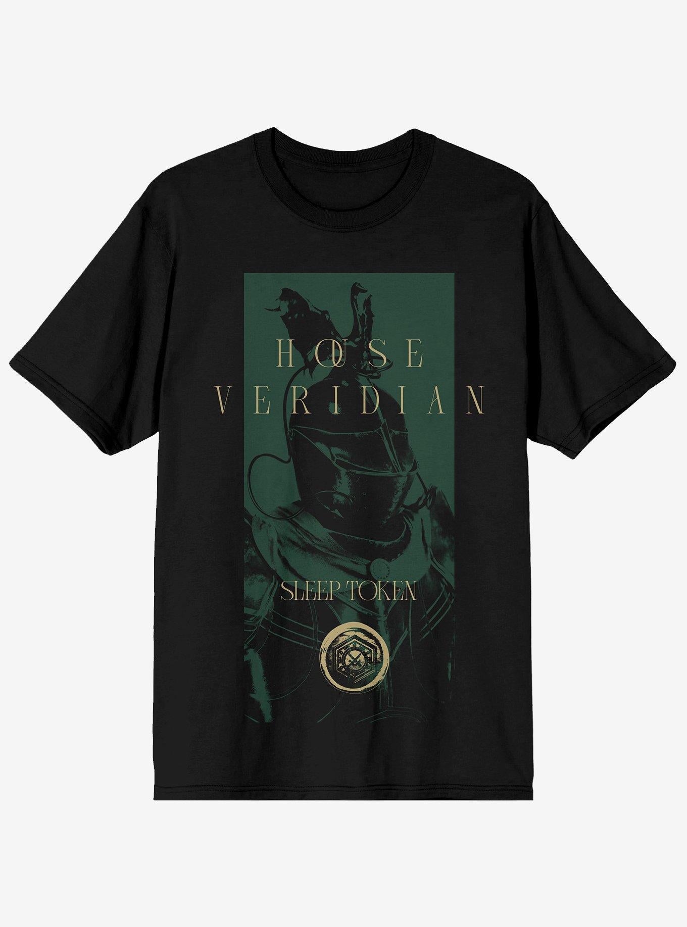 Sleep Token Even In Arcadia House Veridian The House Must Endure T-Shirt Hot Topic Exclusive