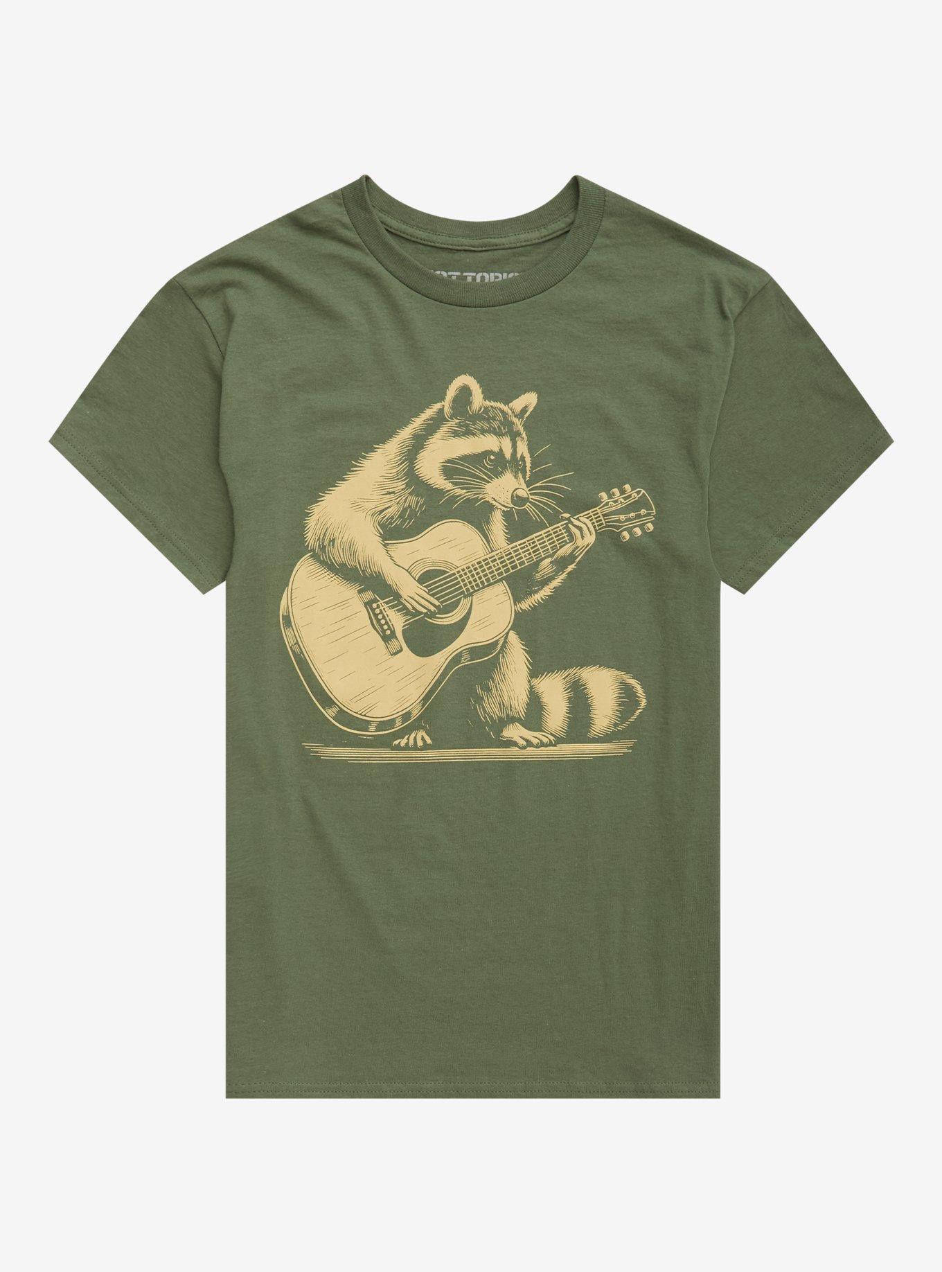 Raccoon Guitar T-Shirt