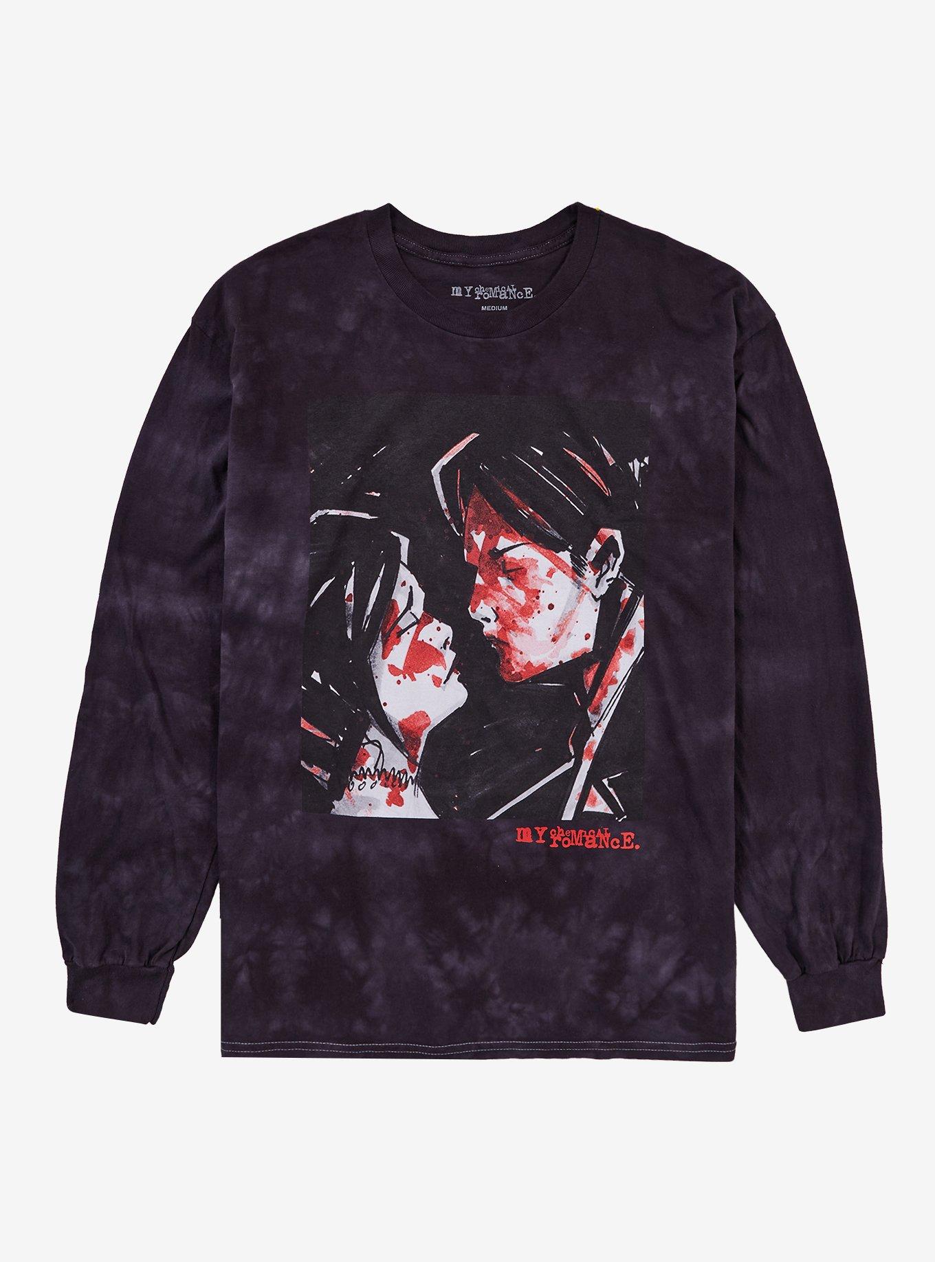 My Chemical Romance Three Cheers For Sweet Revenge Album Cover Washed Long-Sleeve T-Shirt