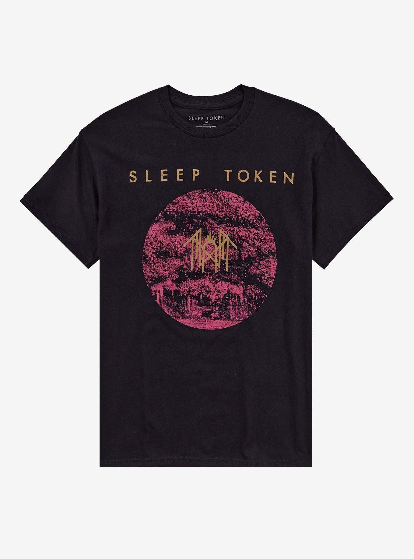 Sleep Token Even In Arcadia Pink Circle T-Shirt