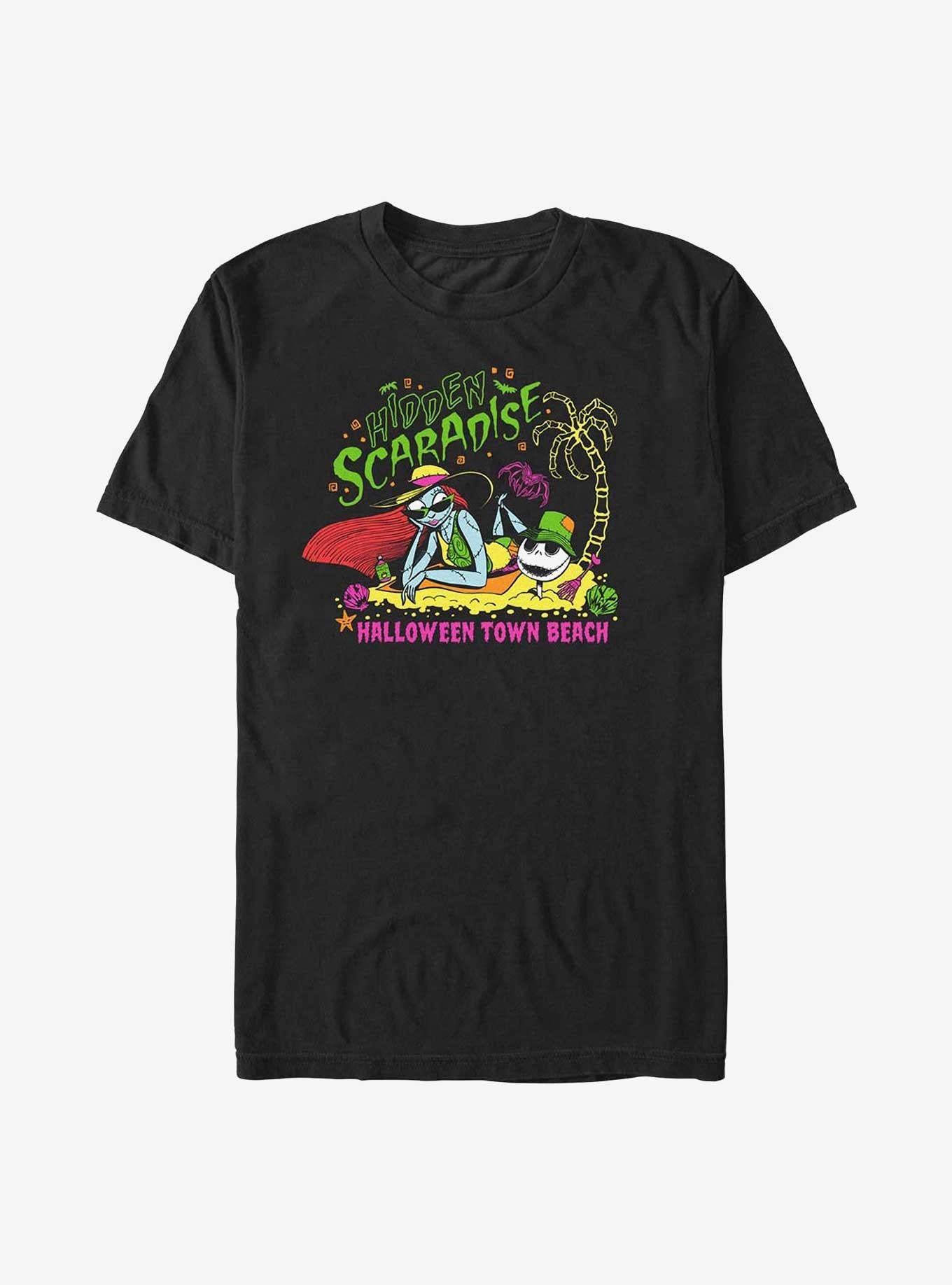 Disney The Nightmare Before Christmas Hidden Scaradise Big Tall T-Shirt T-Shirt | Viral Style | Perfect For Daily Wear