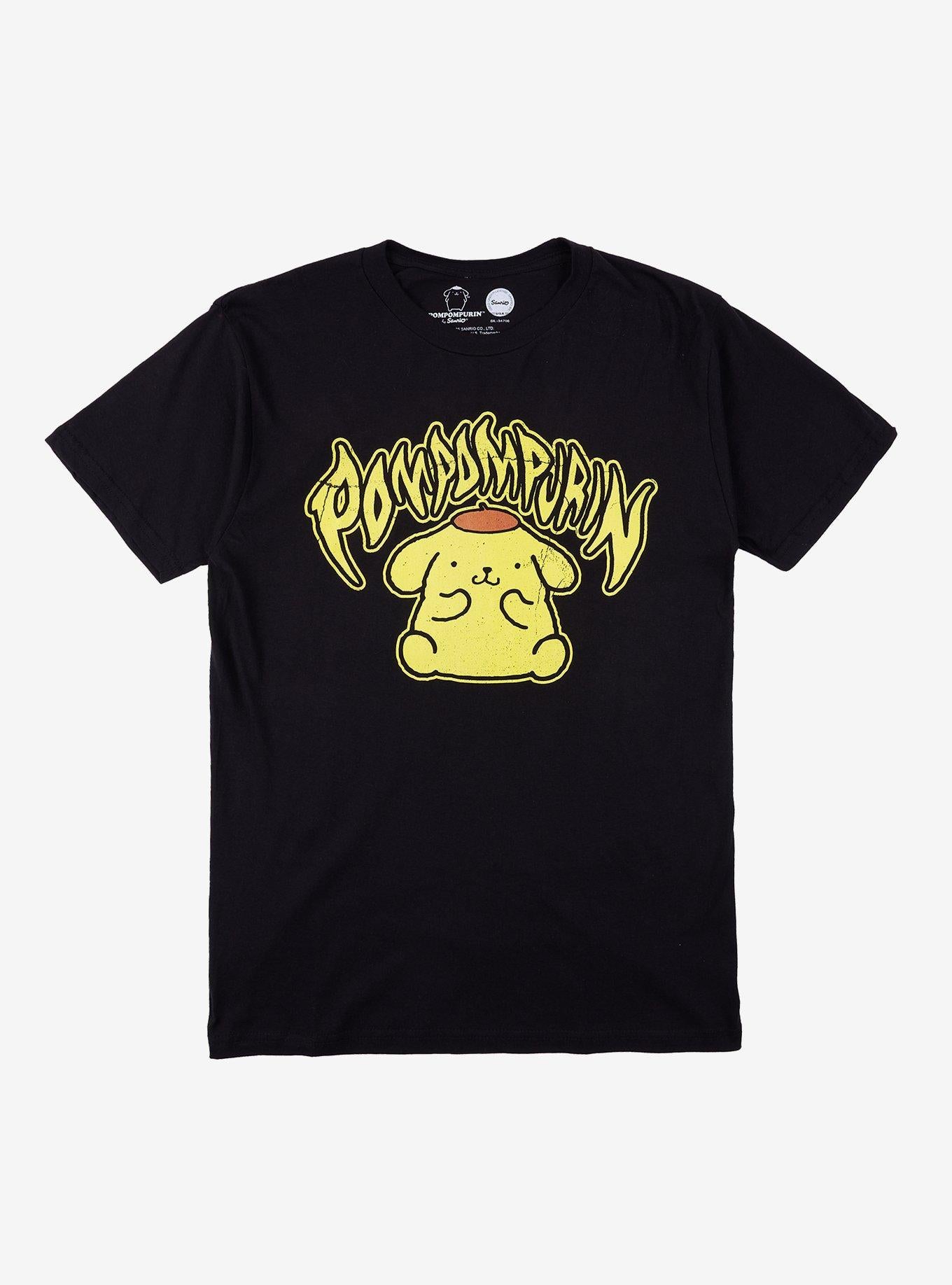Pompompurin Metal Sitting Girls T-Shirt