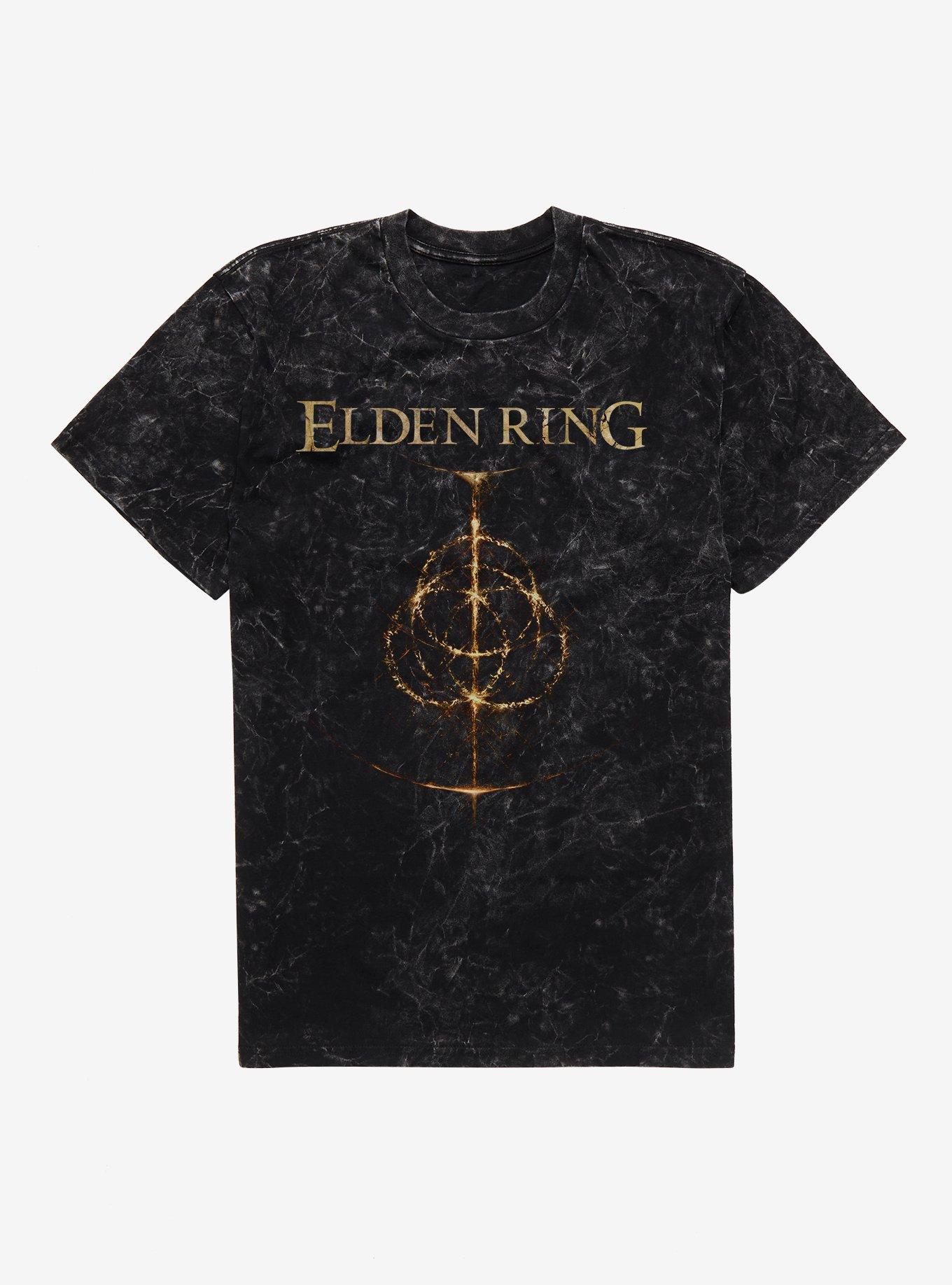Elden Ring Logo Mineral Wash T-Shirt