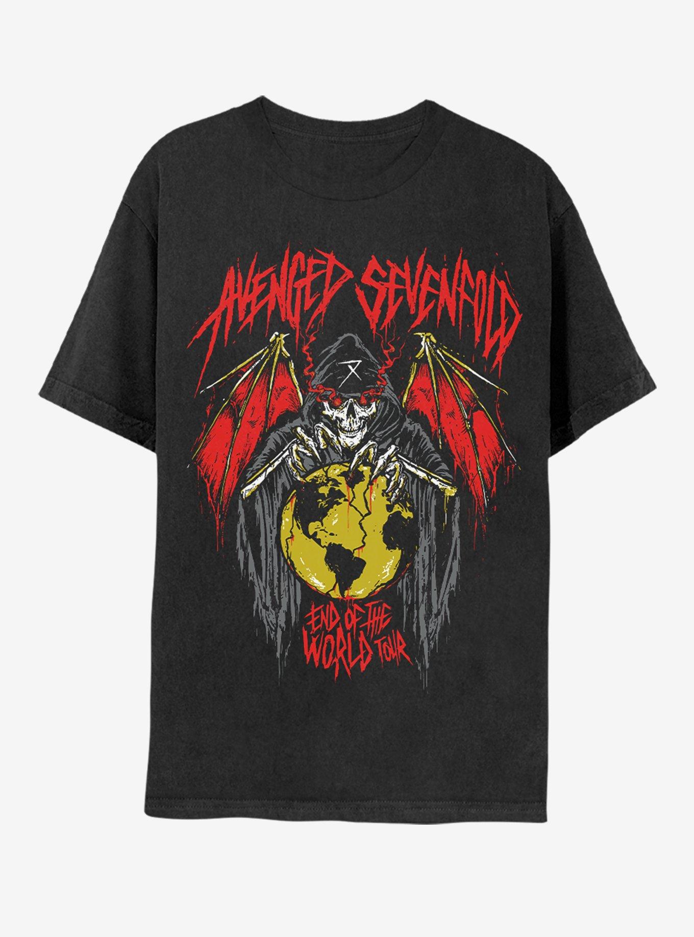 Avenged Sevenfold End Of The World Tour Heavyweight T-Shirt