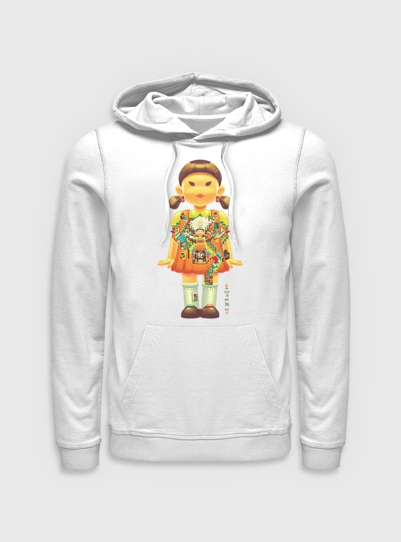 Squid Game Girl Doll Labyrinth Hoodie